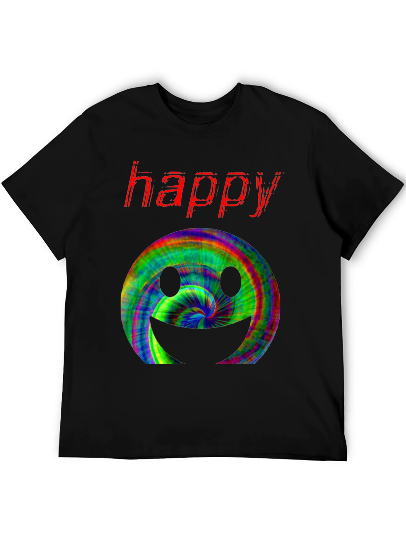Happy Smiley Face T-Shirt - Funky Design