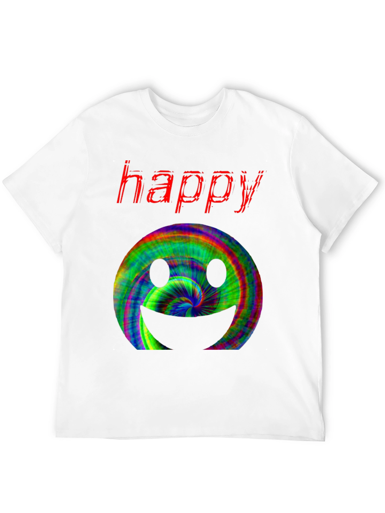 Happy Smiley Face T-Shirt - Funky Design