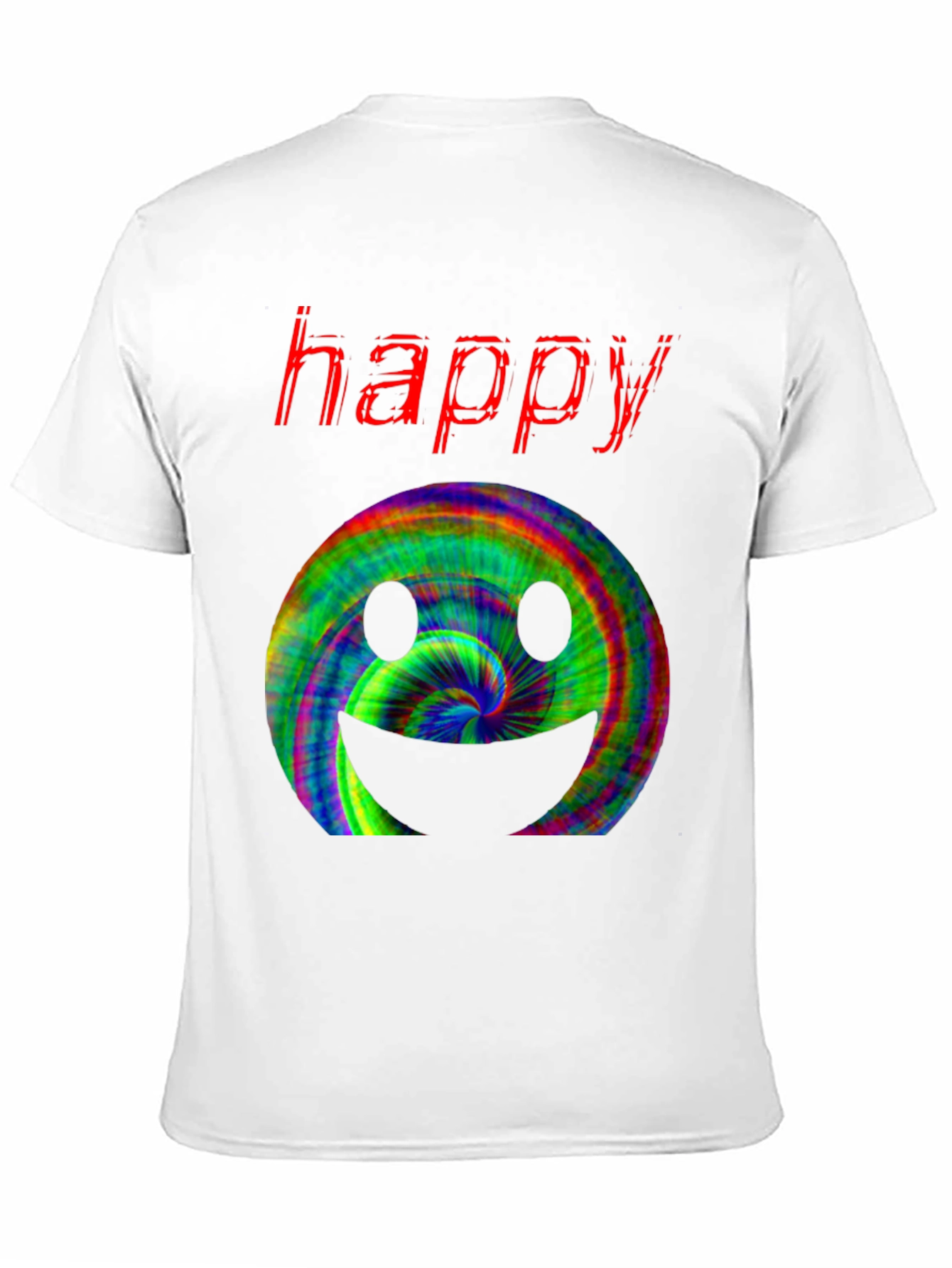 Happy Smiley Face T-Shirt - Funky Design