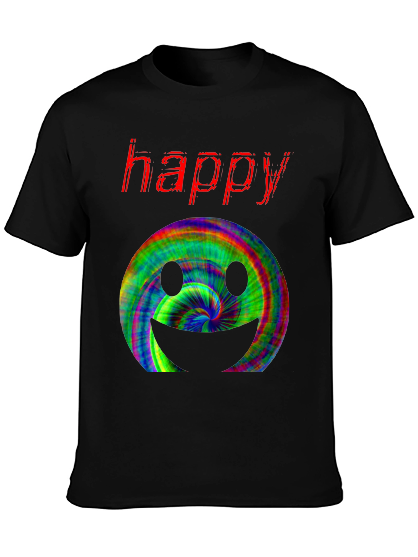 Happy Smiley Face T-Shirt - Funky Design