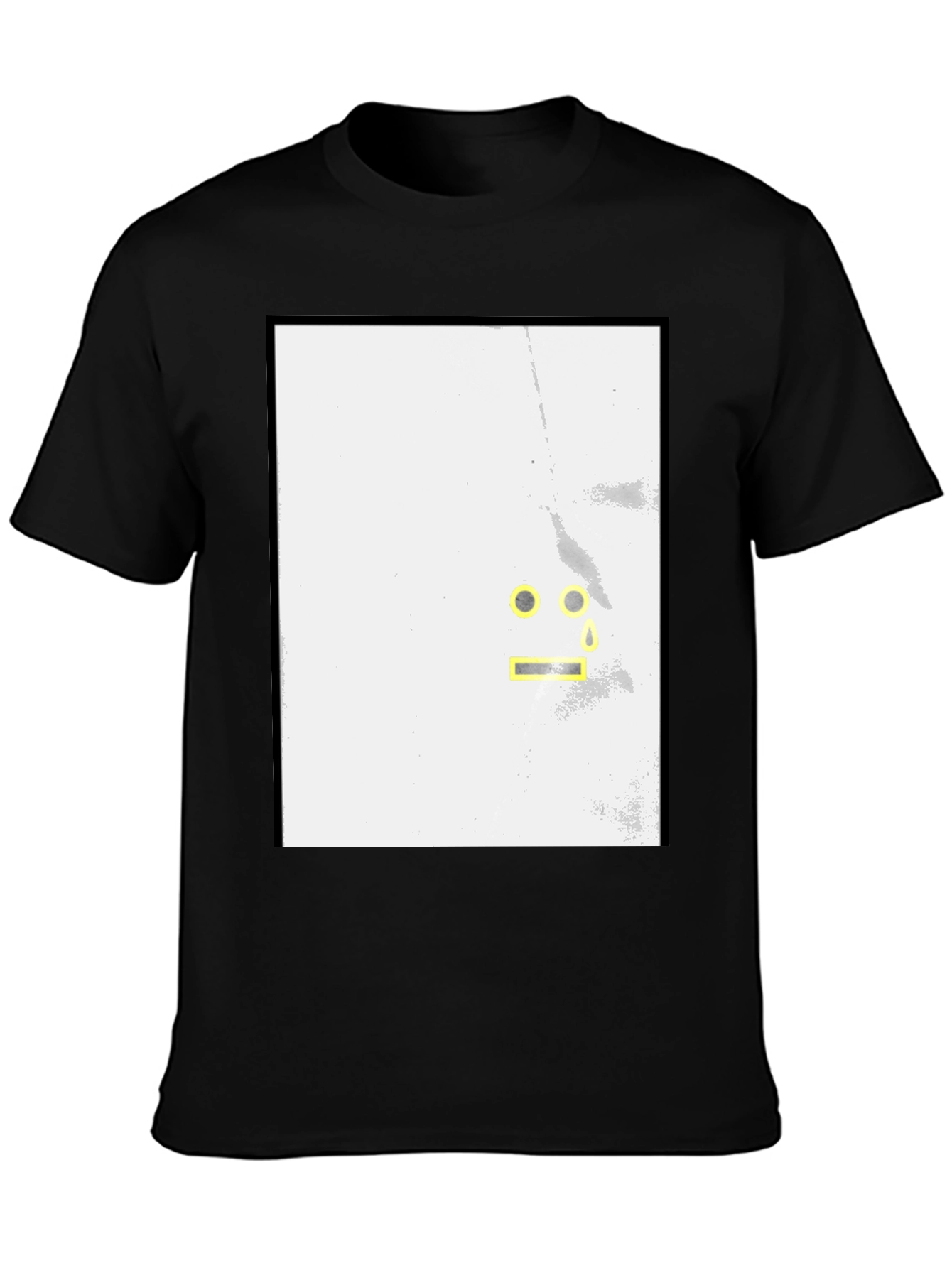 Abstract Face Graphic Tee - Modern Art T-Shirt
