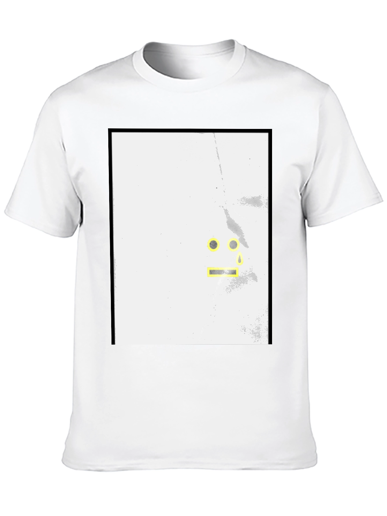 Abstract Face Graphic Tee - Modern Art T-Shirt