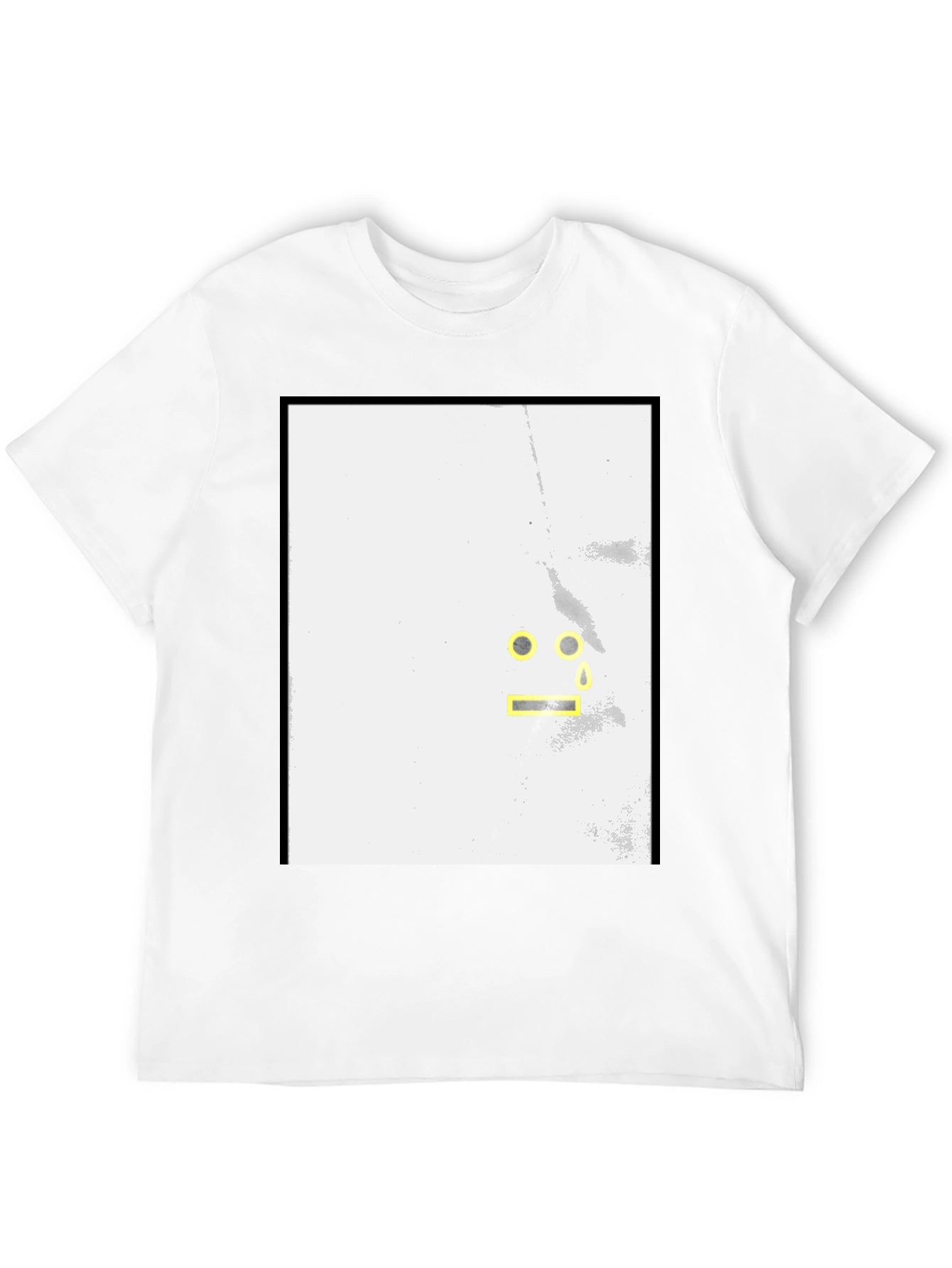 Abstract Face Graphic Tee - Modern Art T-Shirt