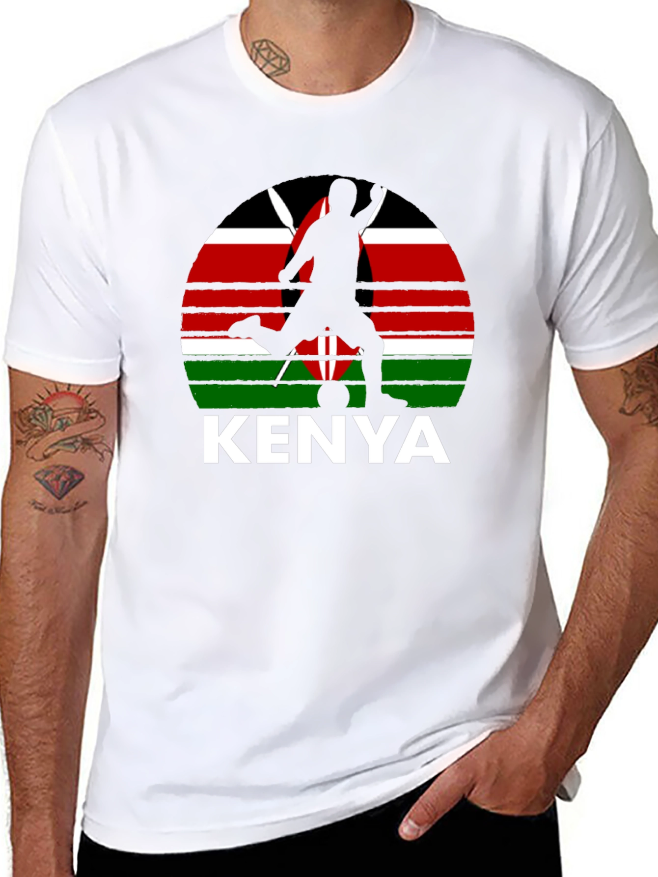 Kenya Soccer T-Shirt