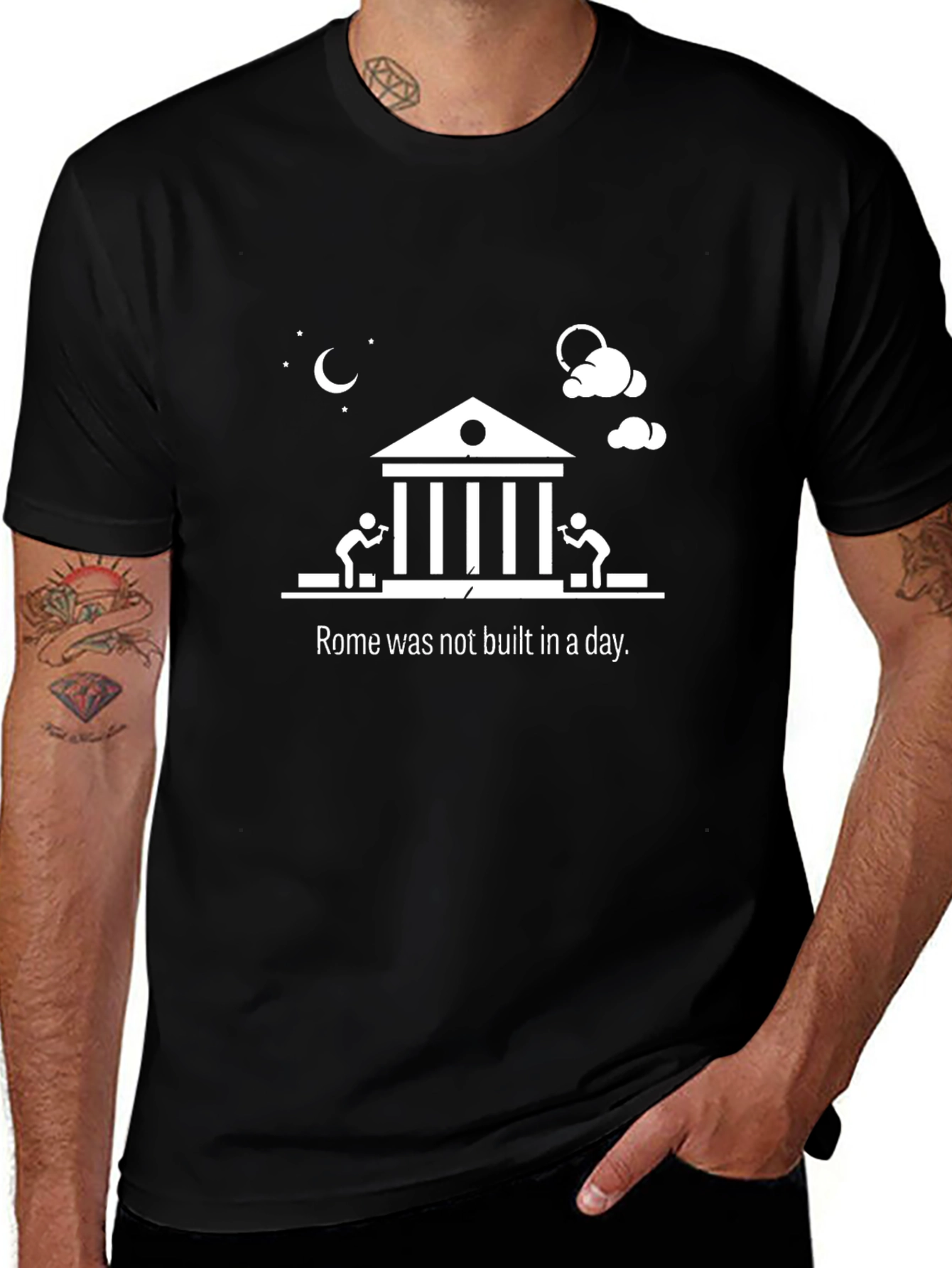Rome Wasnt Built in a Day T-Shirt