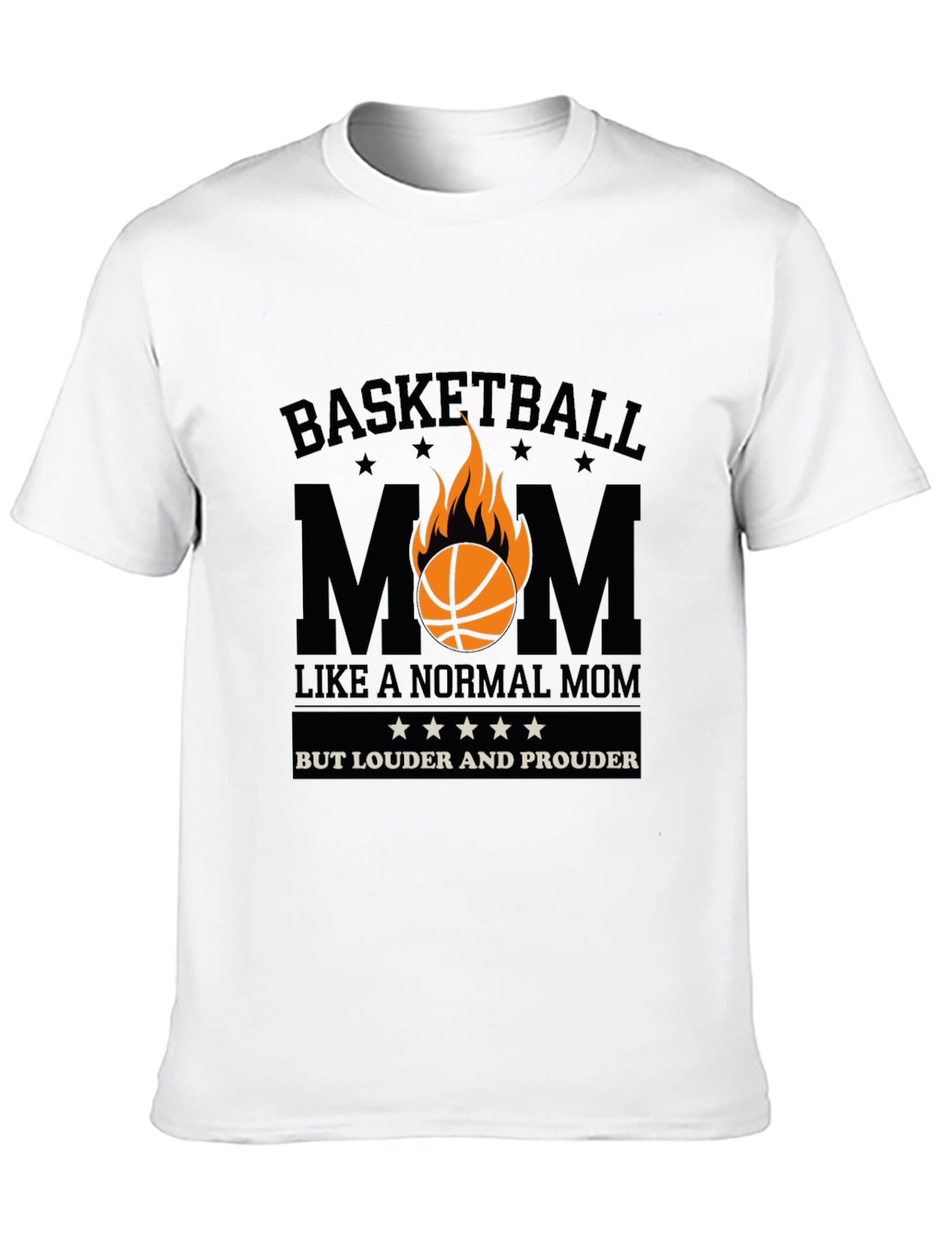 Basketball Mom T-Shirt - Loud and Proud
