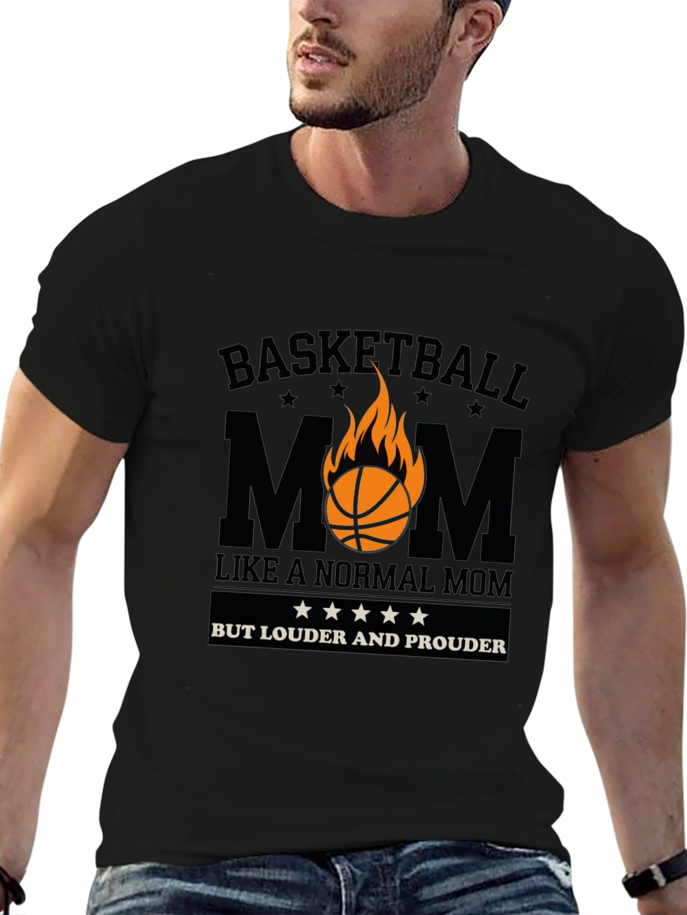 Basketball Mom T-Shirt - Loud and Proud