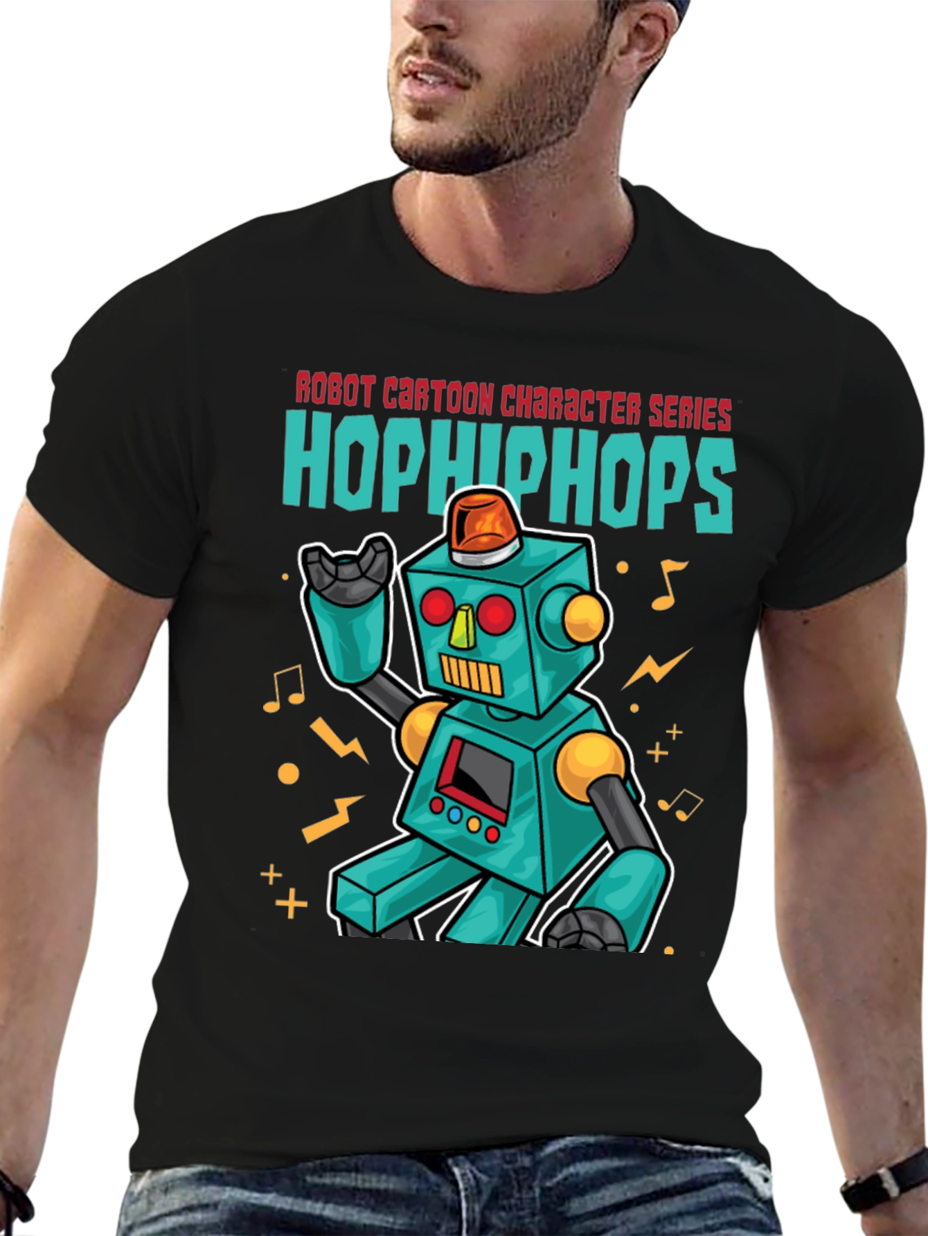 Retro Robot Dance T-Shirt - Hop Hip Hops