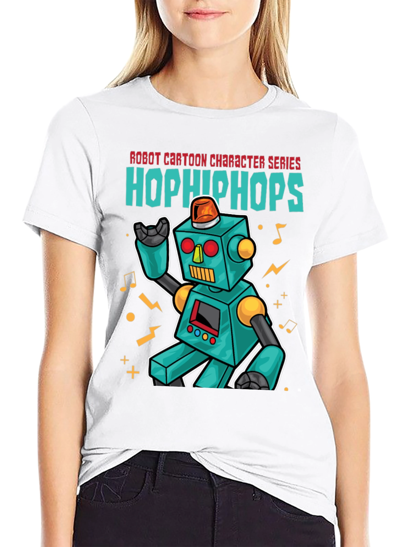 Retro Robot Dance T-Shirt - Hop Hip Hops