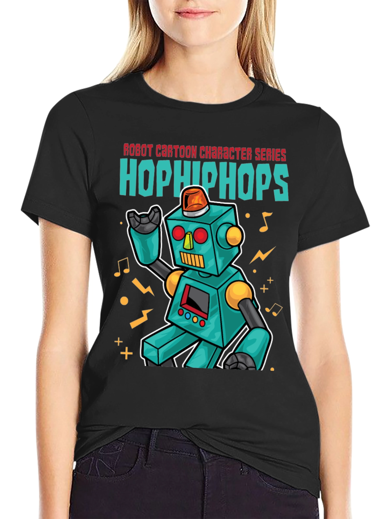 Retro Robot Dance T-Shirt - Hop Hip Hops