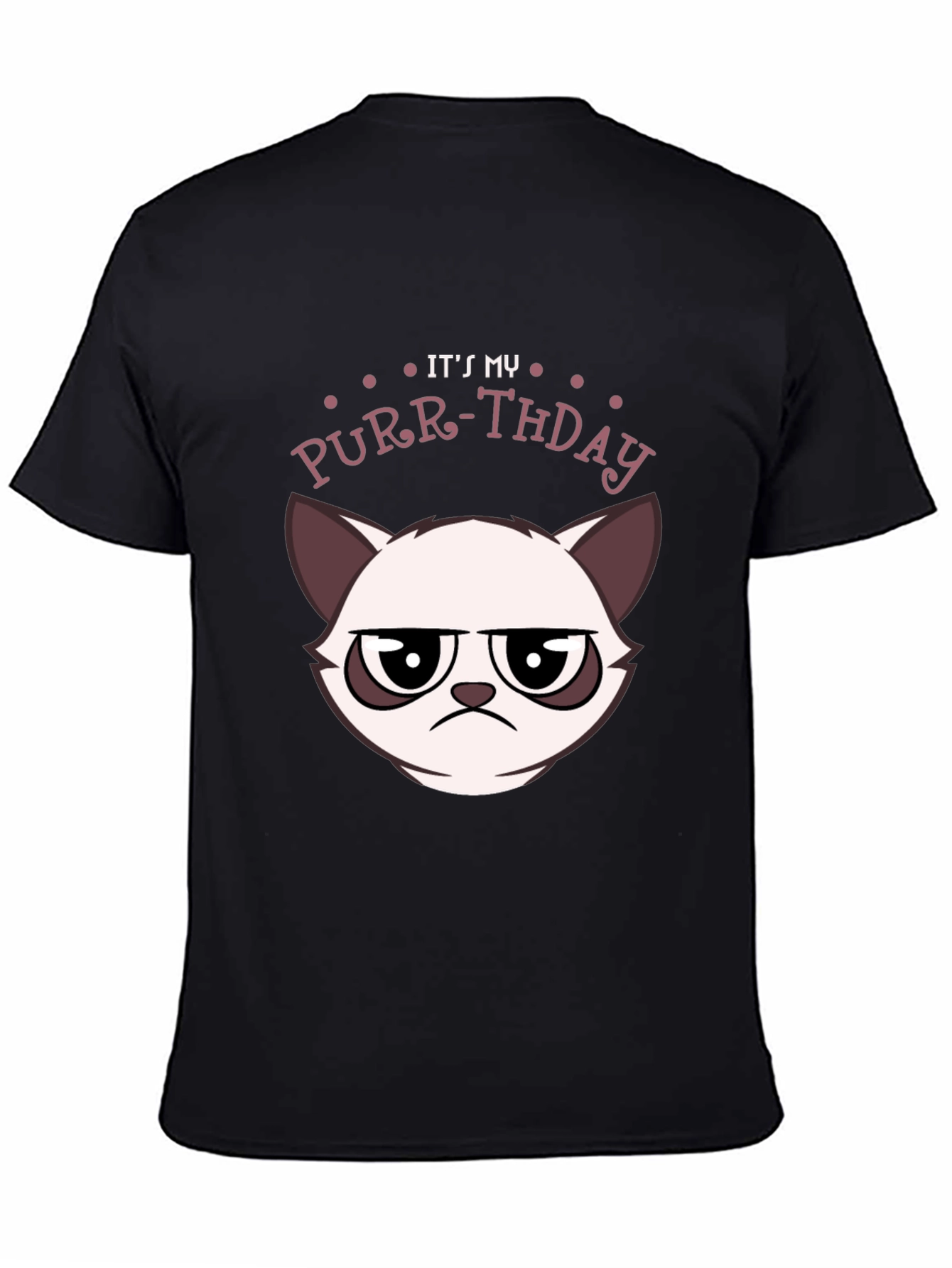 Grumpy Cat Purr-thday T-Shirt