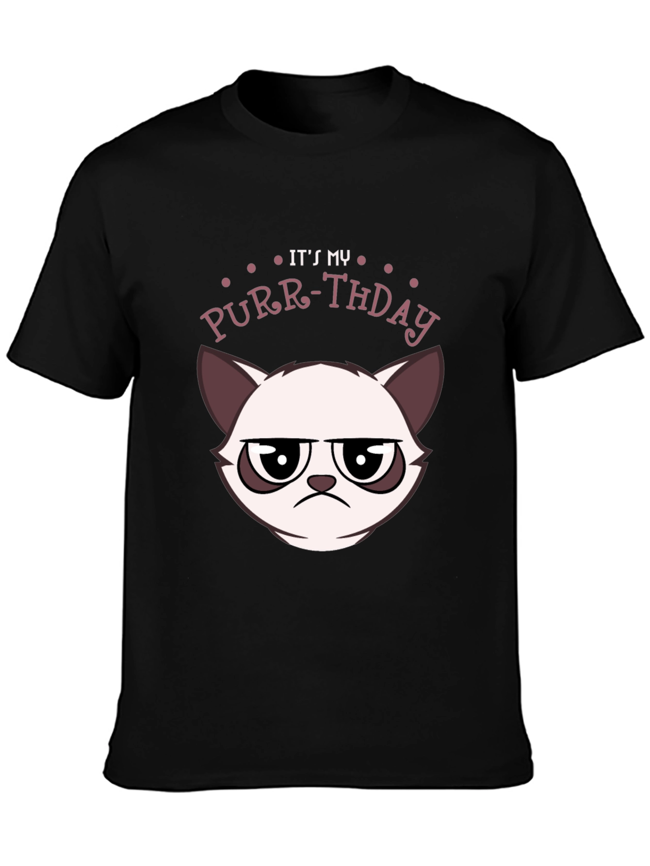Grumpy Cat Purr-thday T-Shirt