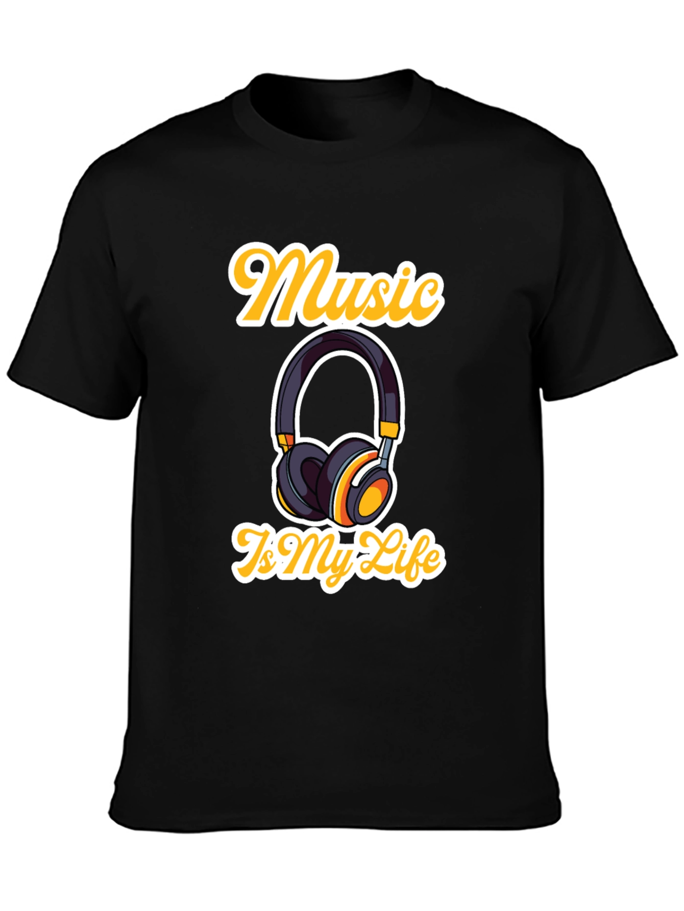 Music Is My Life T-Shirt - Graphic Tee