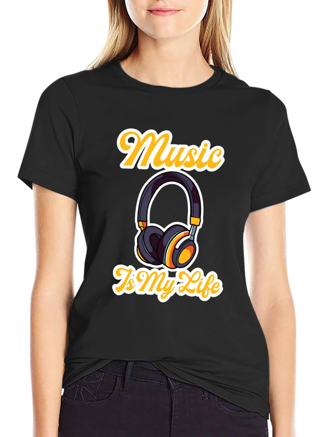 Music Is My Life T-Shirt - Graphic Tee