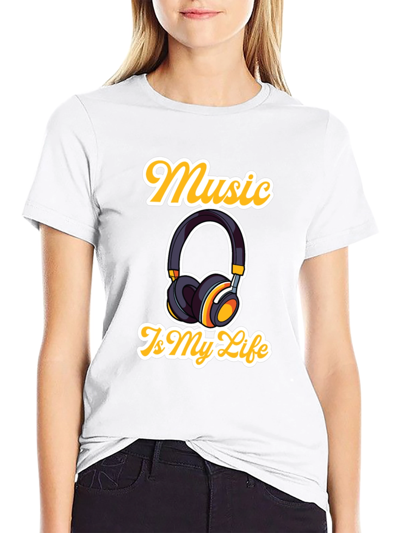 Music Is My Life T-Shirt - Graphic Tee