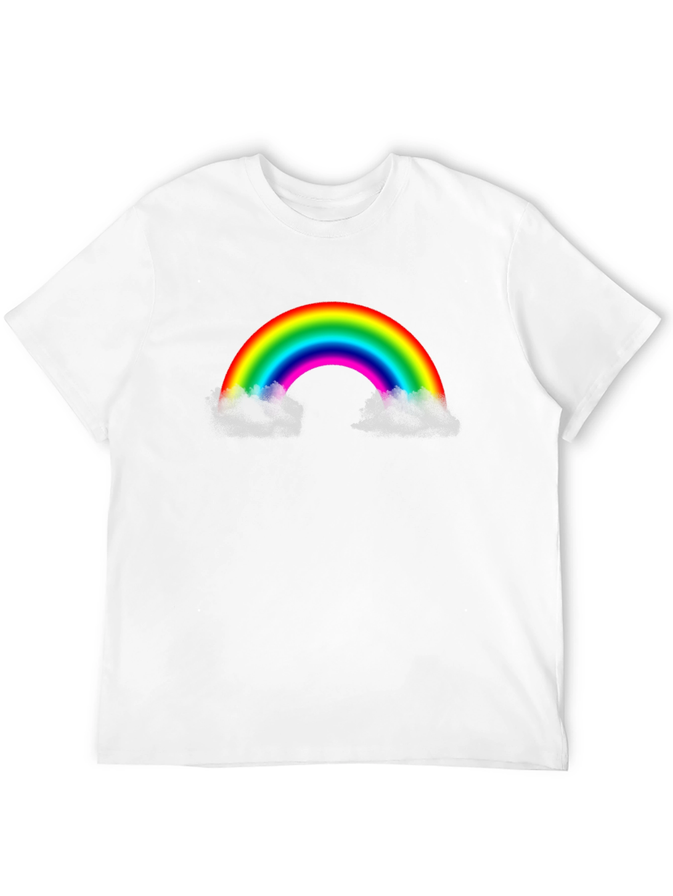 Rainbow Cloud Graphic T-Shirt