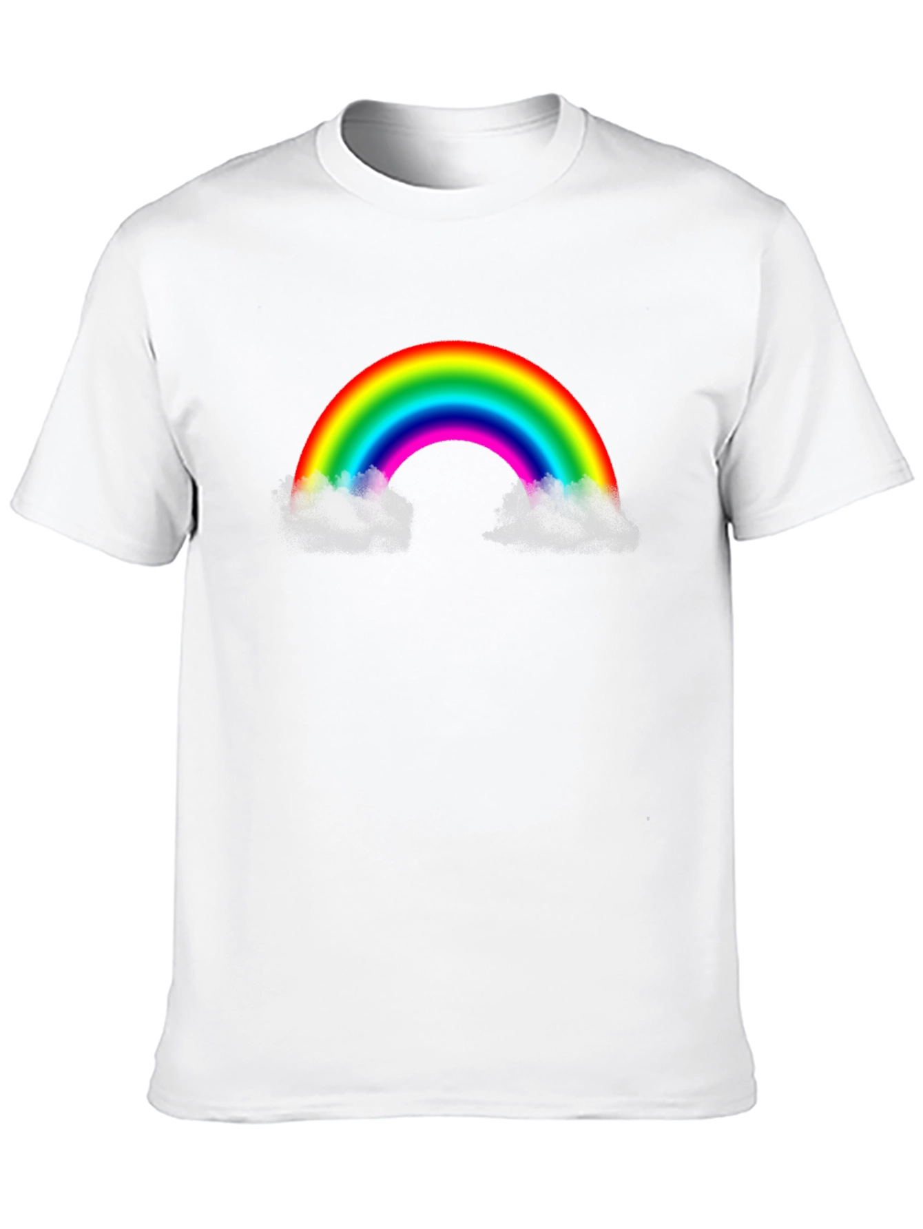 Rainbow Cloud Graphic T-Shirt