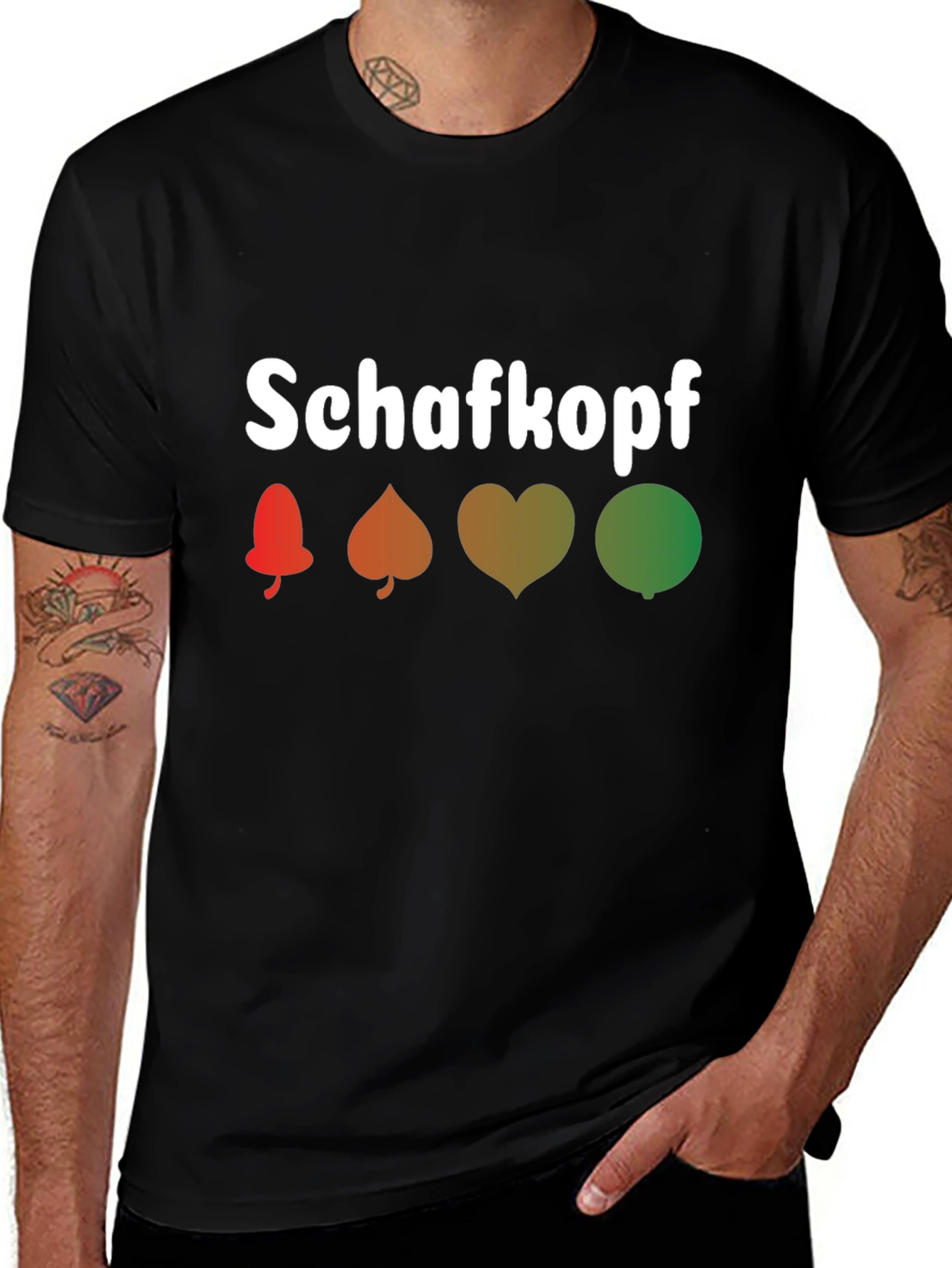 Schafkopf Card Game T-Shirt