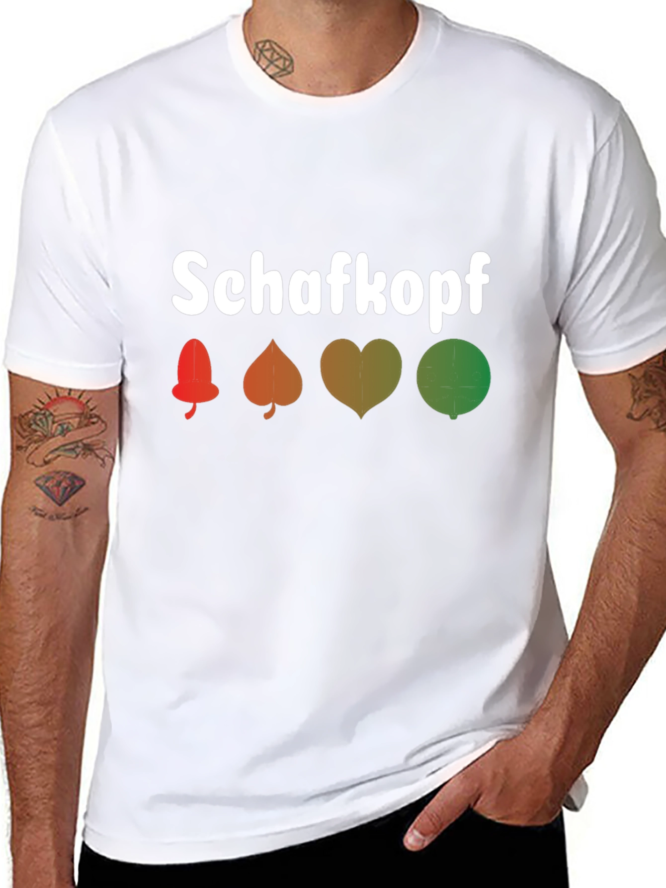 Schafkopf Card Game T-Shirt
