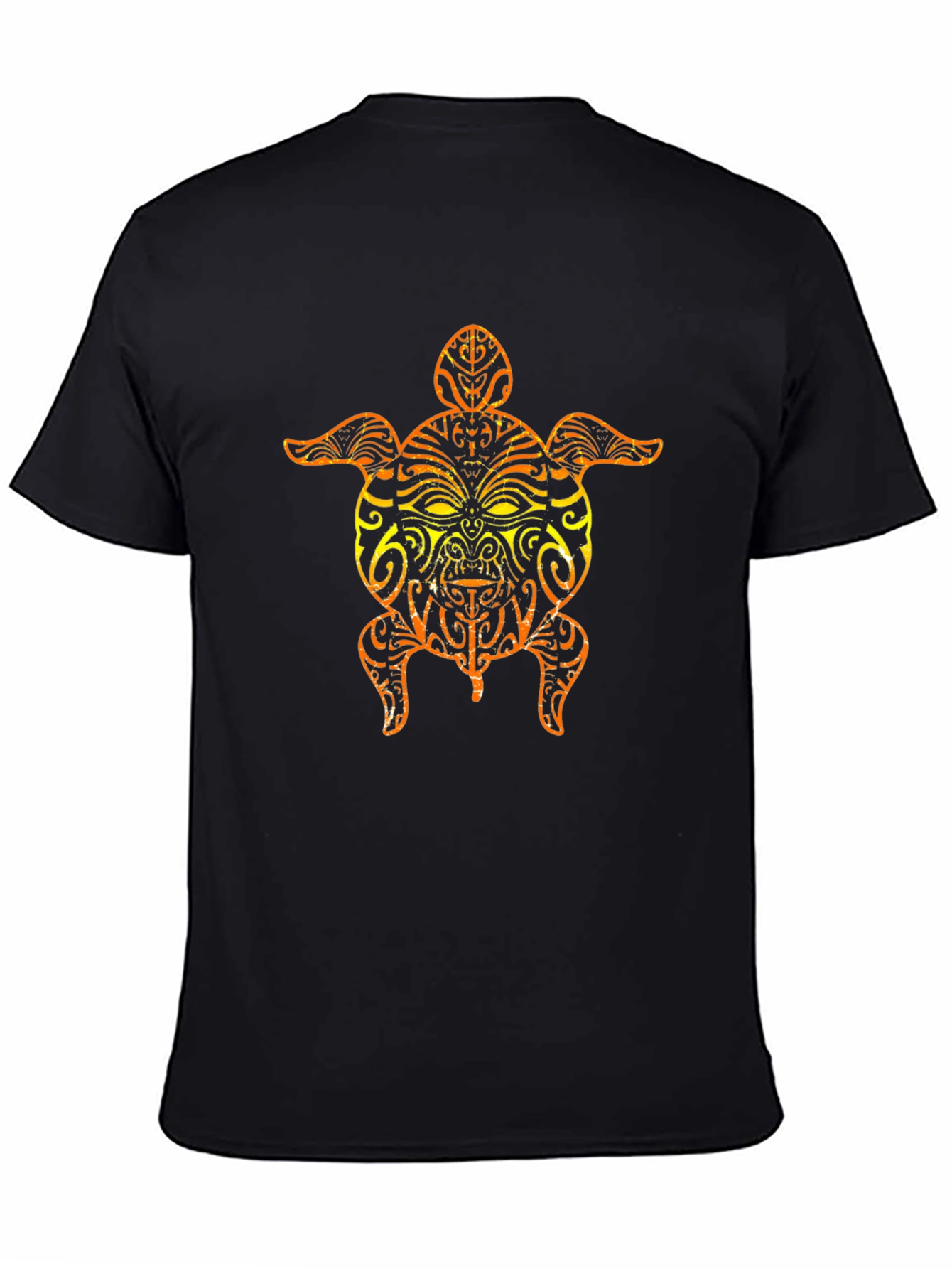 Tribal Turtle Graphic T-Shirt