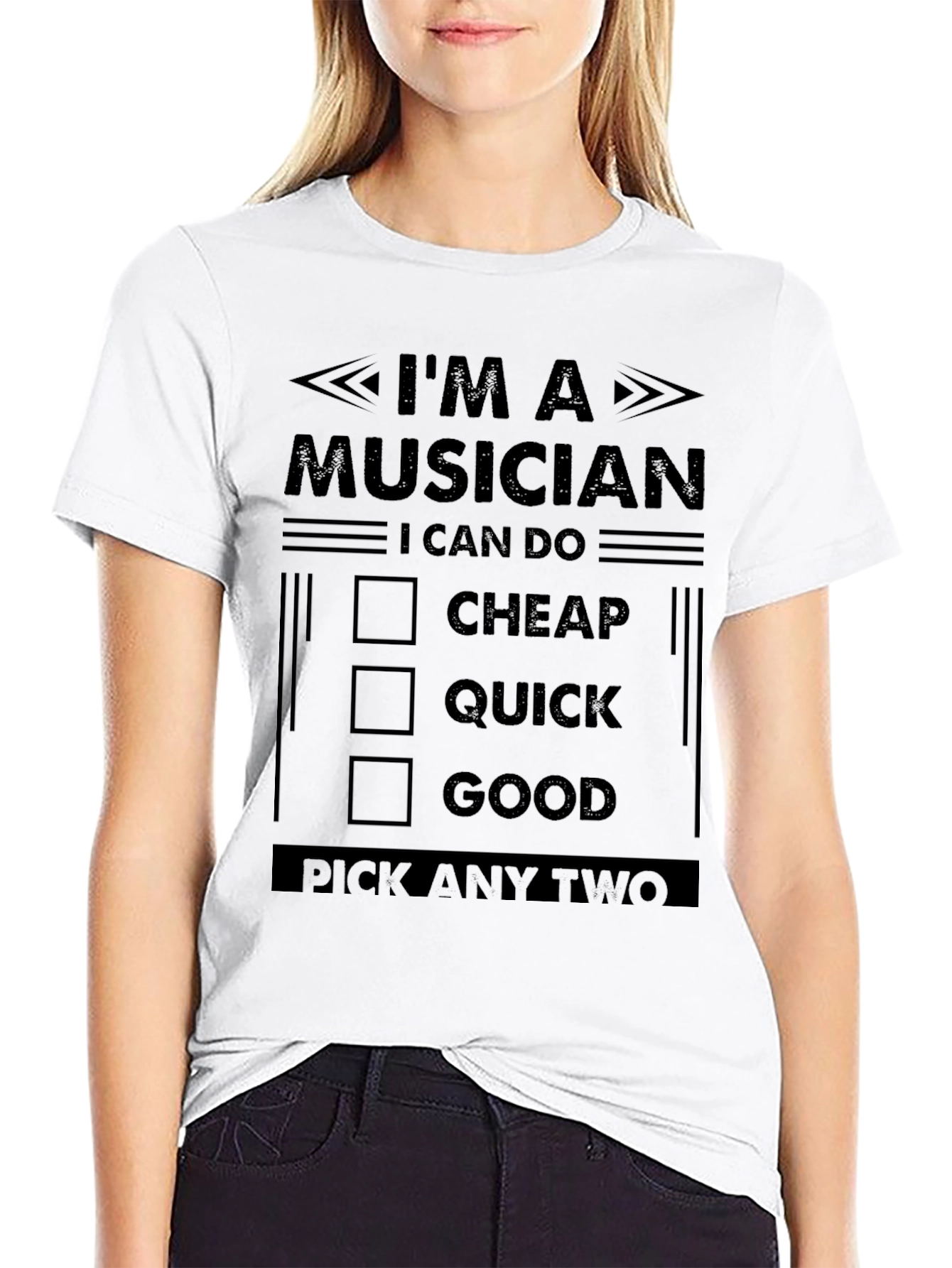 Musician Pick Two Funny T-Shirt