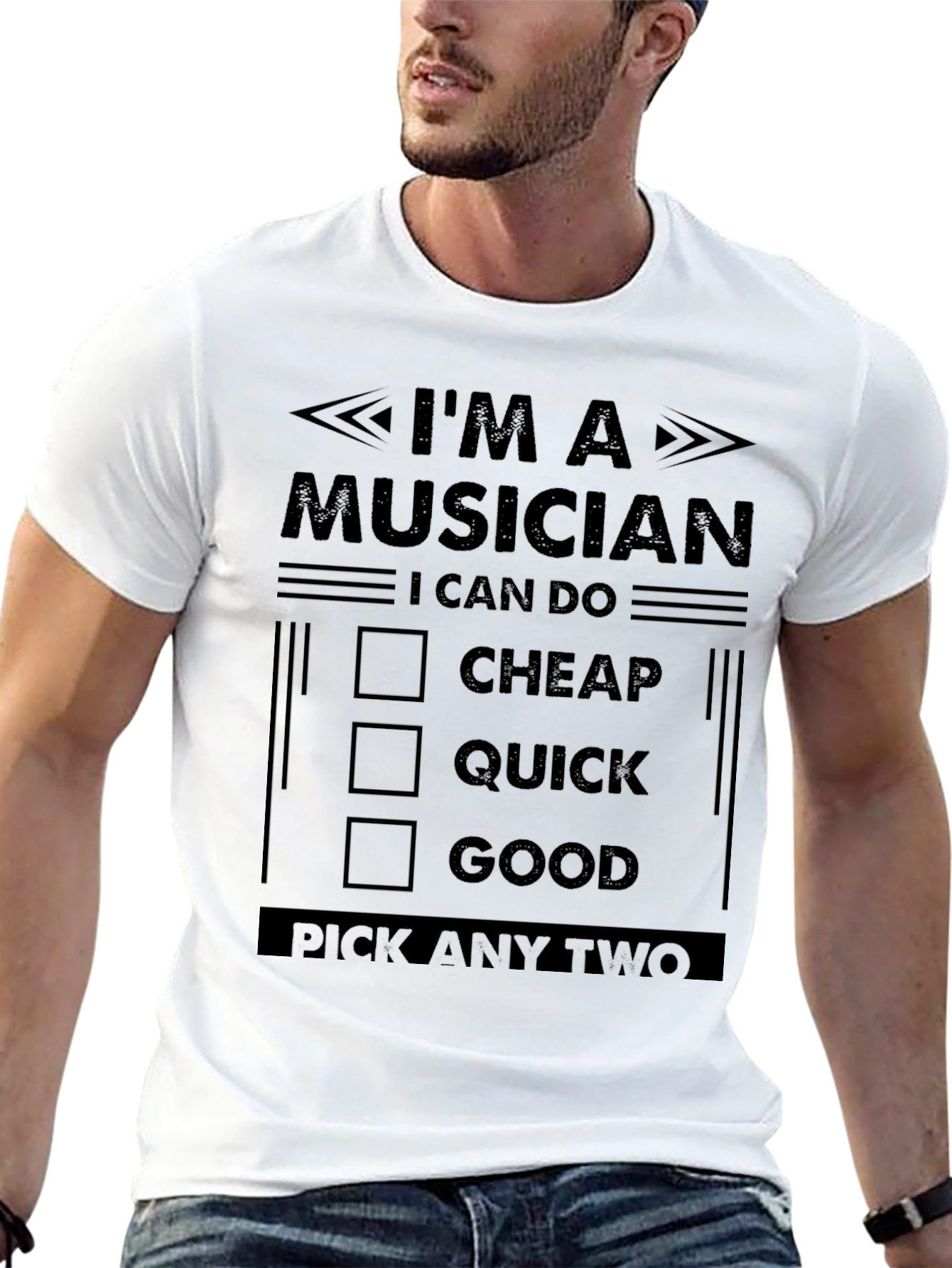 Musician Pick Two Funny T-Shirt