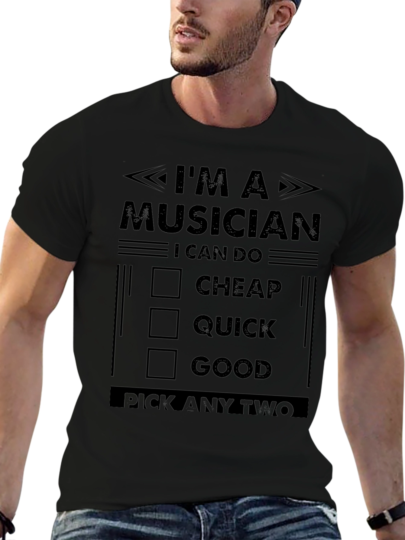 Musician Pick Two Funny T-Shirt
