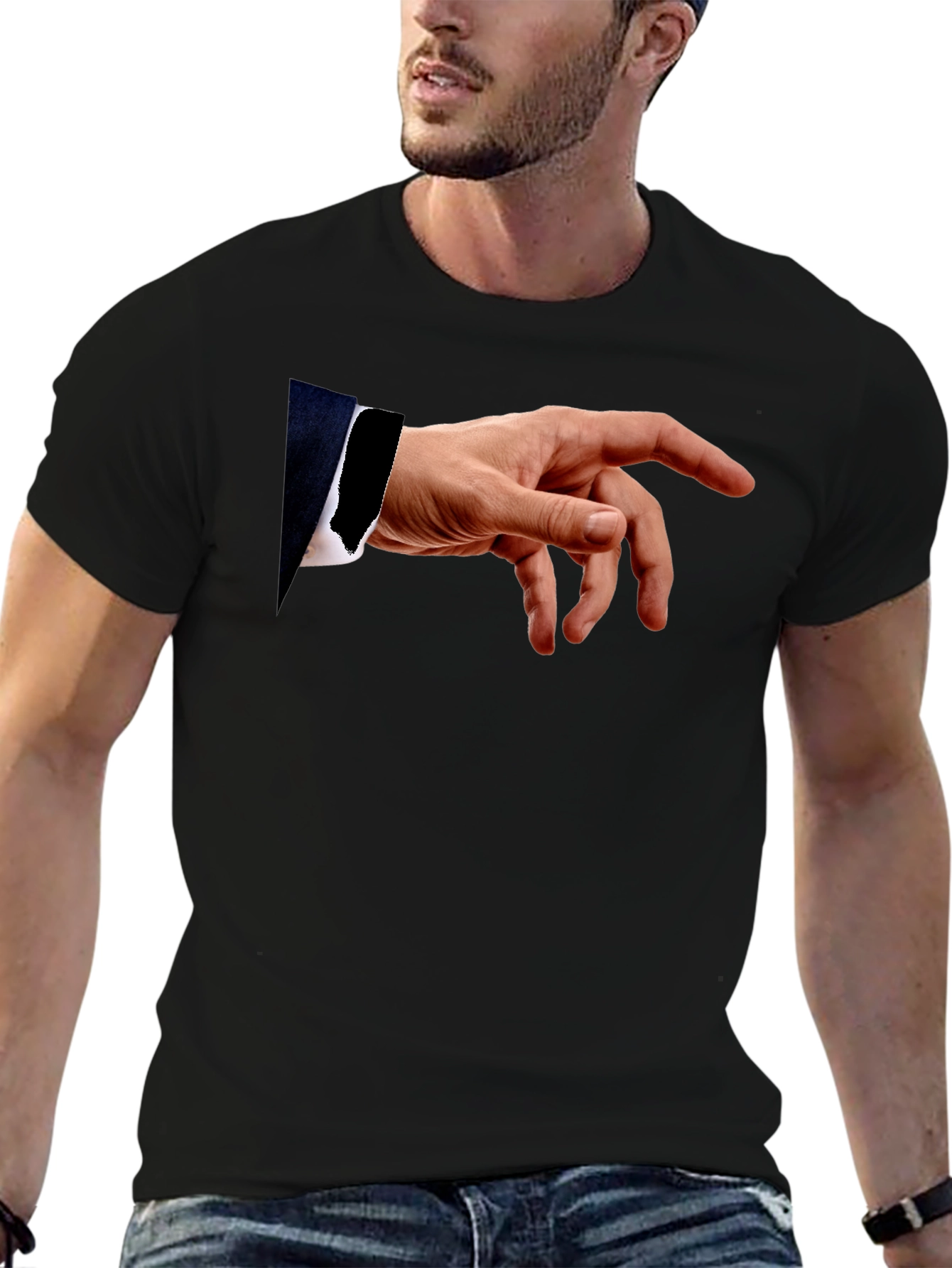 Adams Touch Graphic Tee - Black T-Shirt