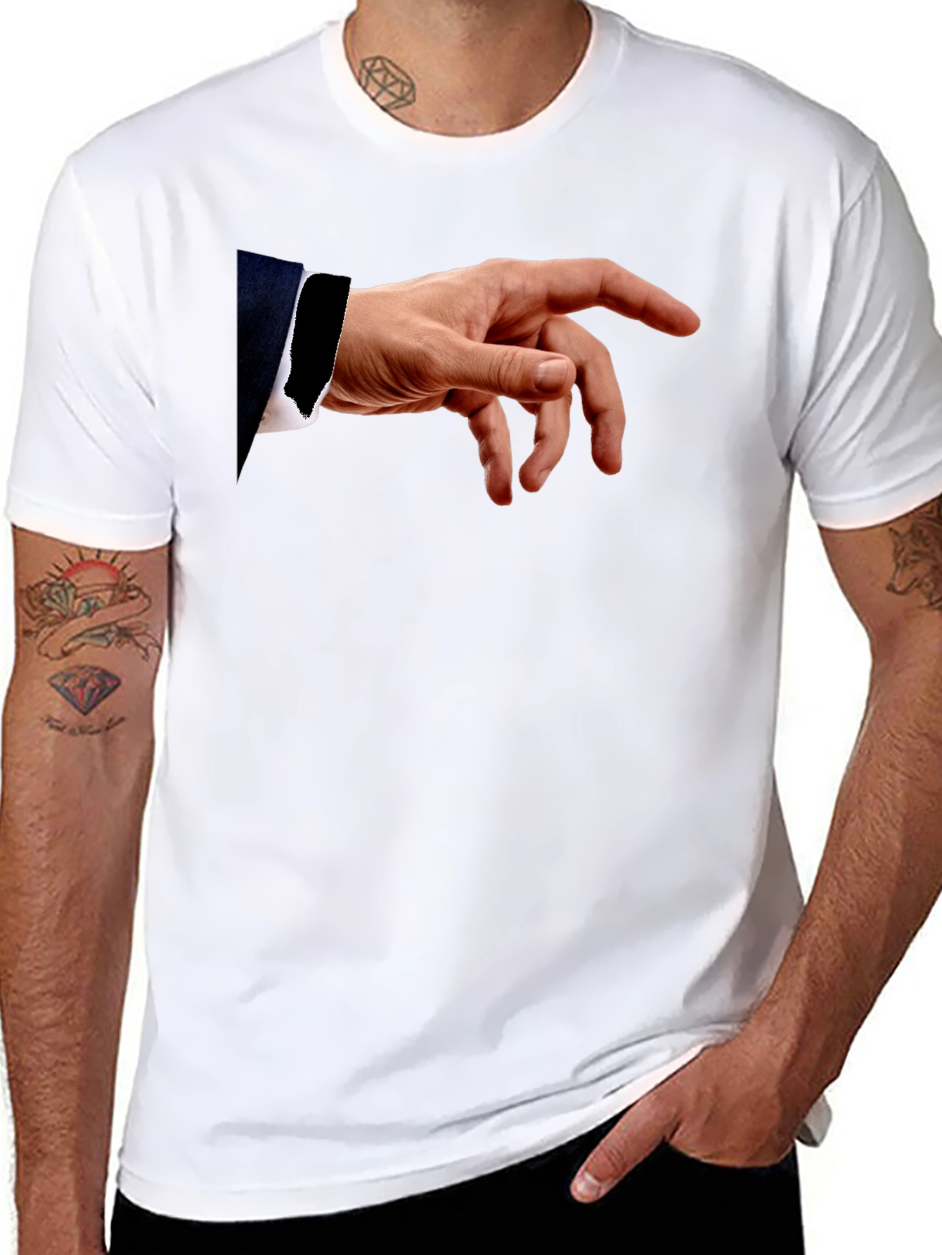 Adams Touch Graphic Tee - Black T-Shirt