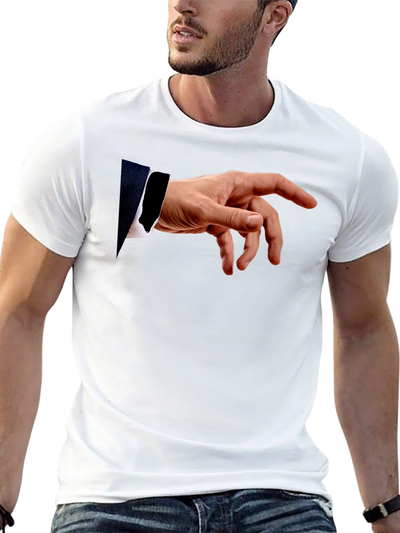 Adams Touch Graphic Tee - Black T-Shirt