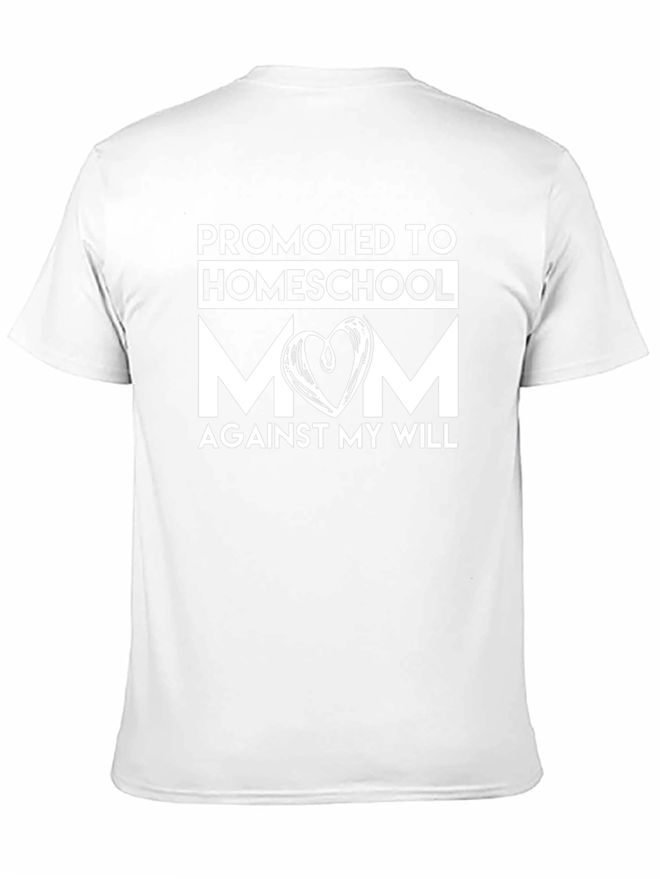 Promoted to Homeschool Mom Graphic T-Shirt