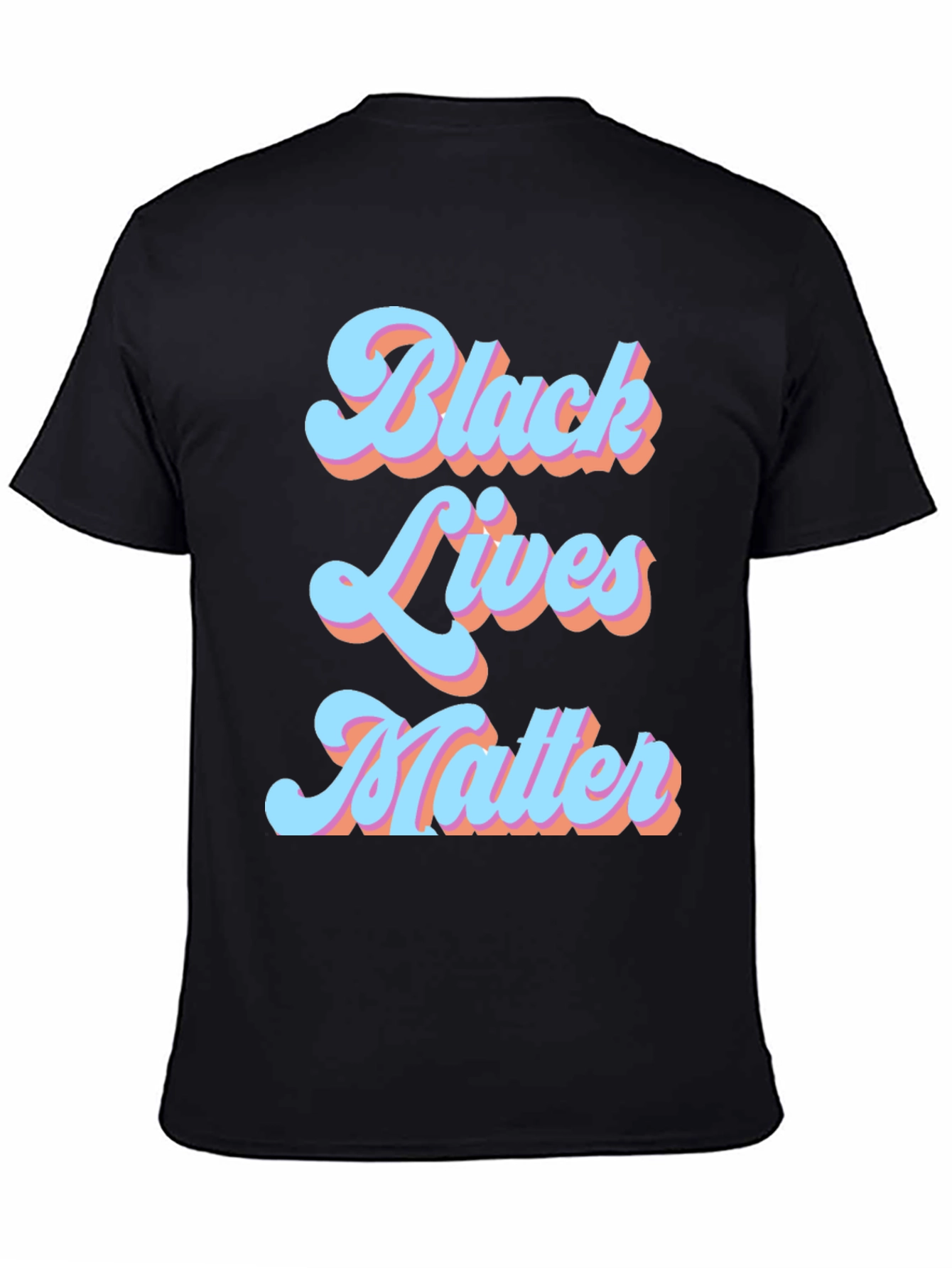 Black Lives Matter Graphic Tee - Retro Design