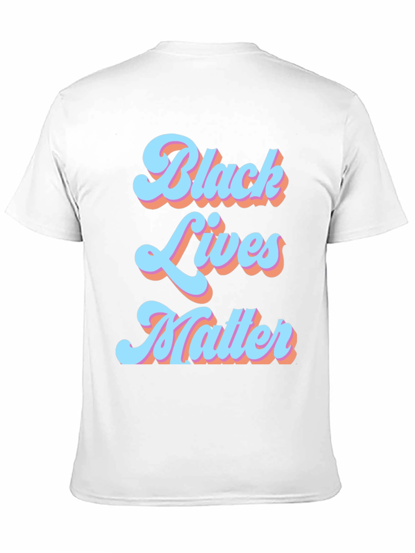 Black Lives Matter Graphic Tee - Retro Design
