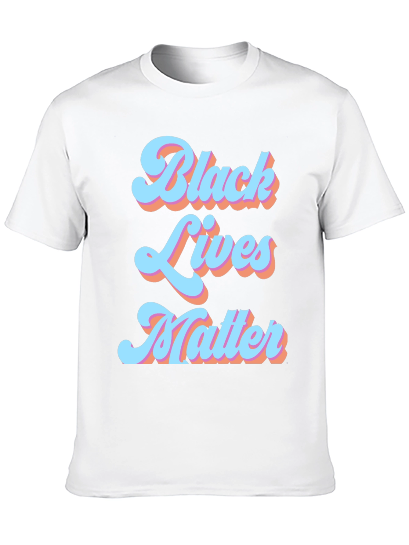 Black Lives Matter Graphic Tee - Retro Design