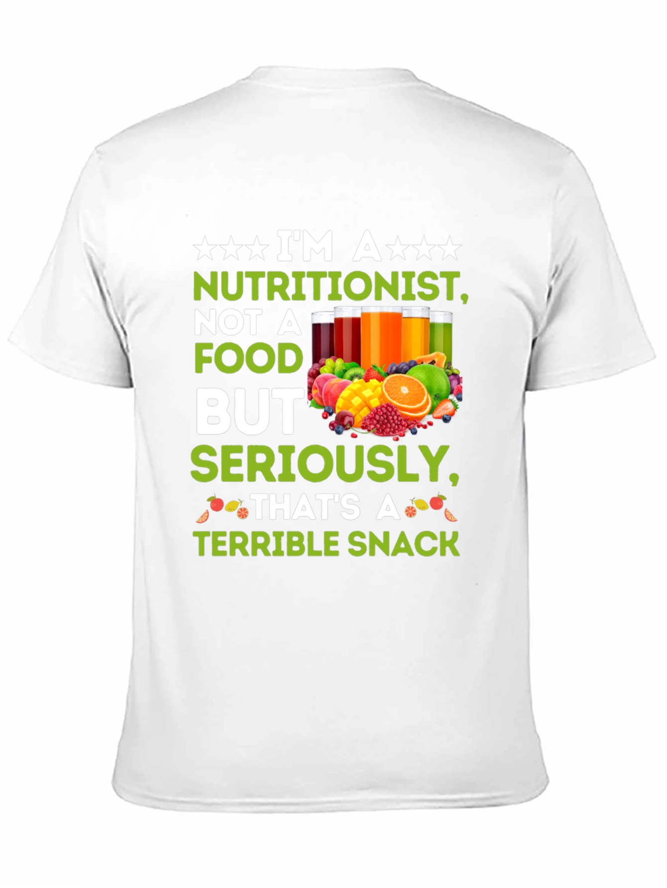 Nutritionist Terrible Snack T-Shirt