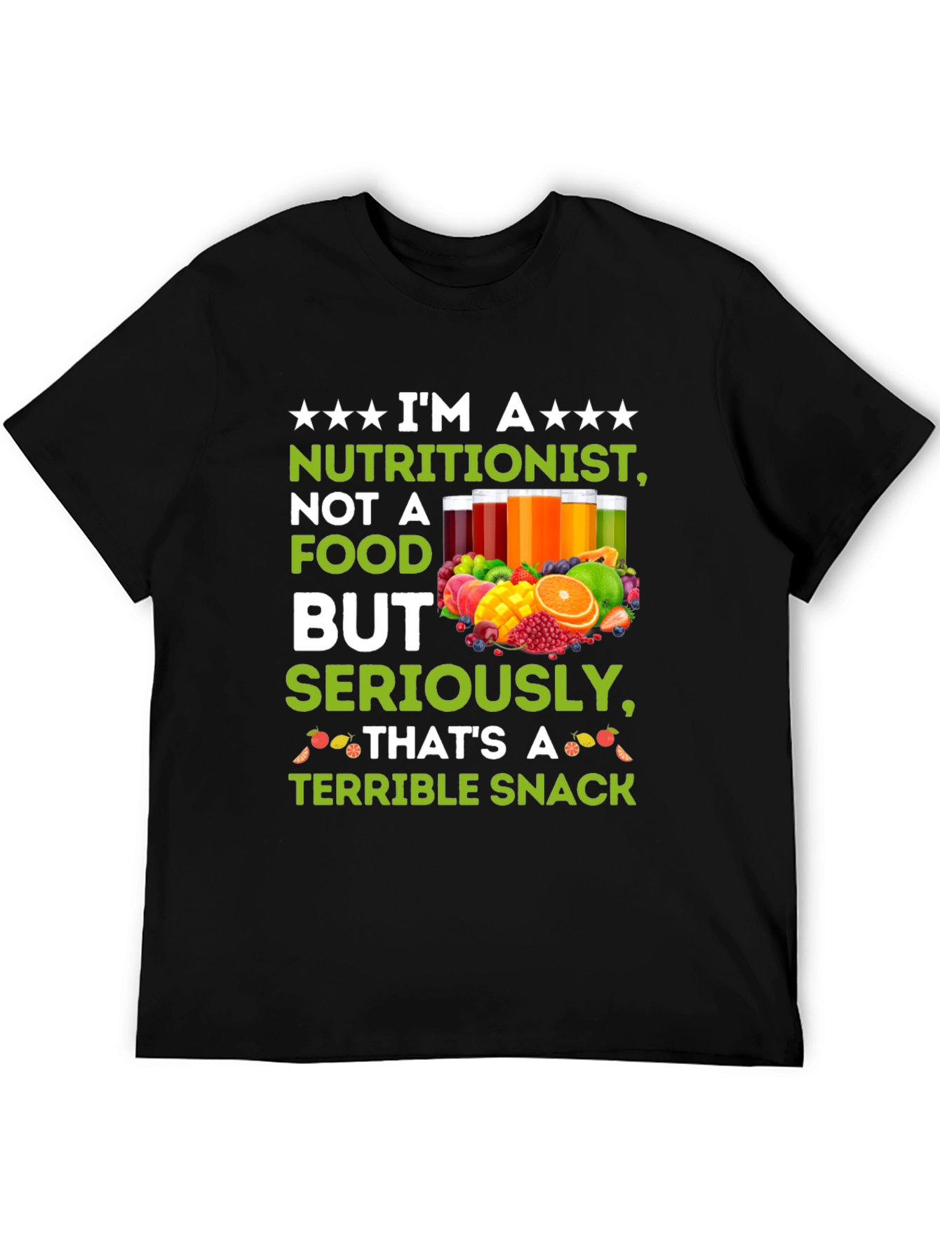 Nutritionist Terrible Snack T-Shirt