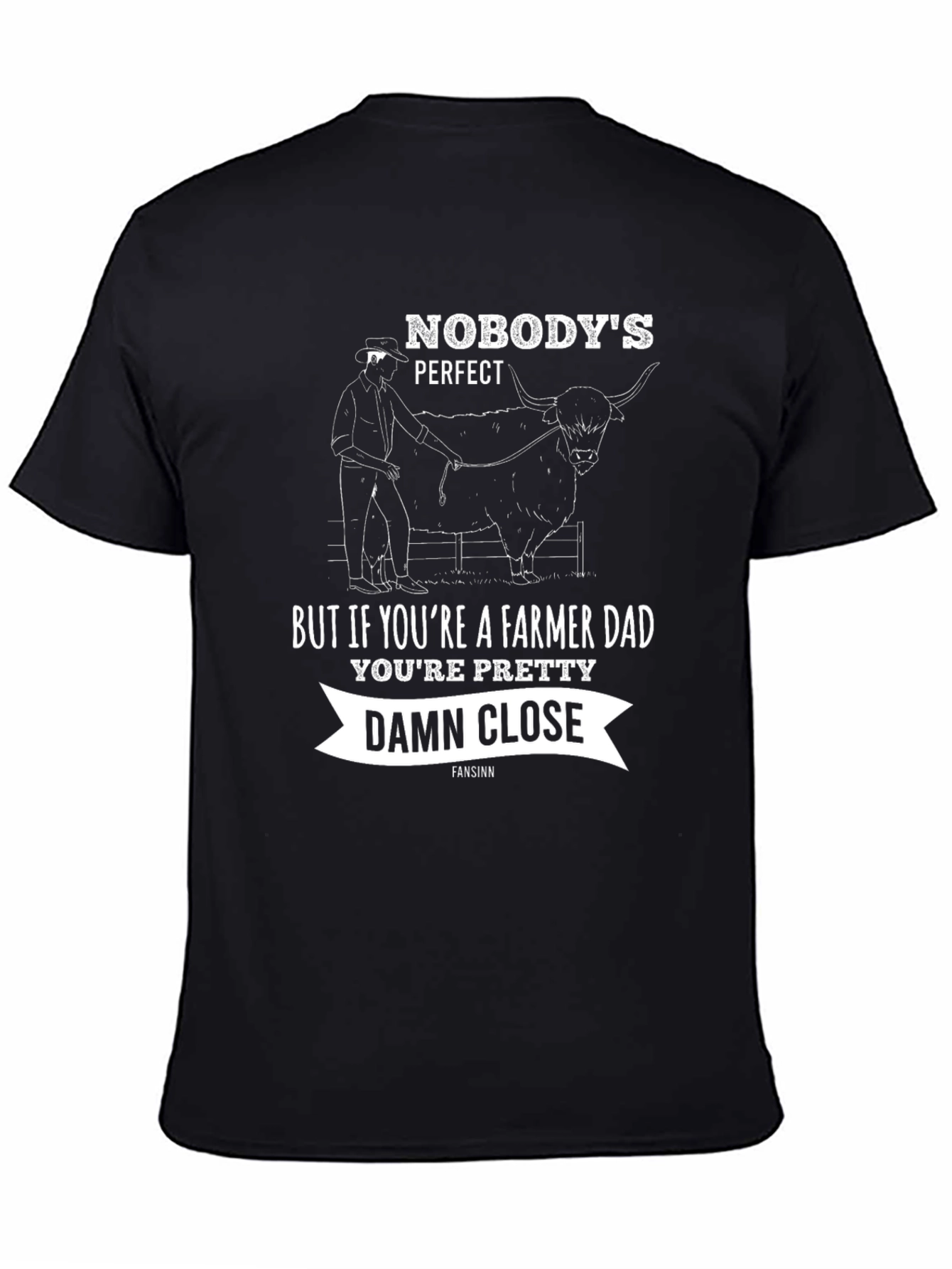 Farmer Dad Graphic Tee - Novelty Gift