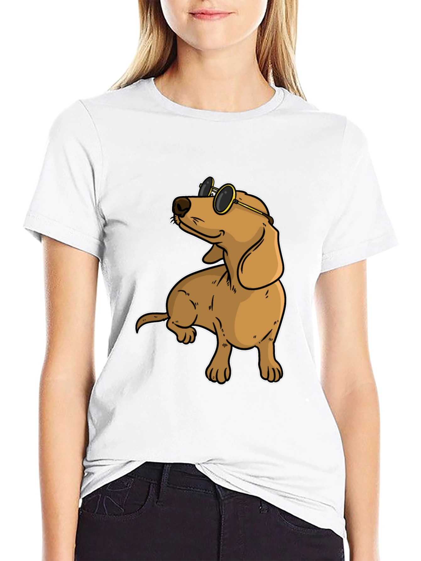 Cool Dachshund Dog T-Shirt - Funny Wiener Dog Tee