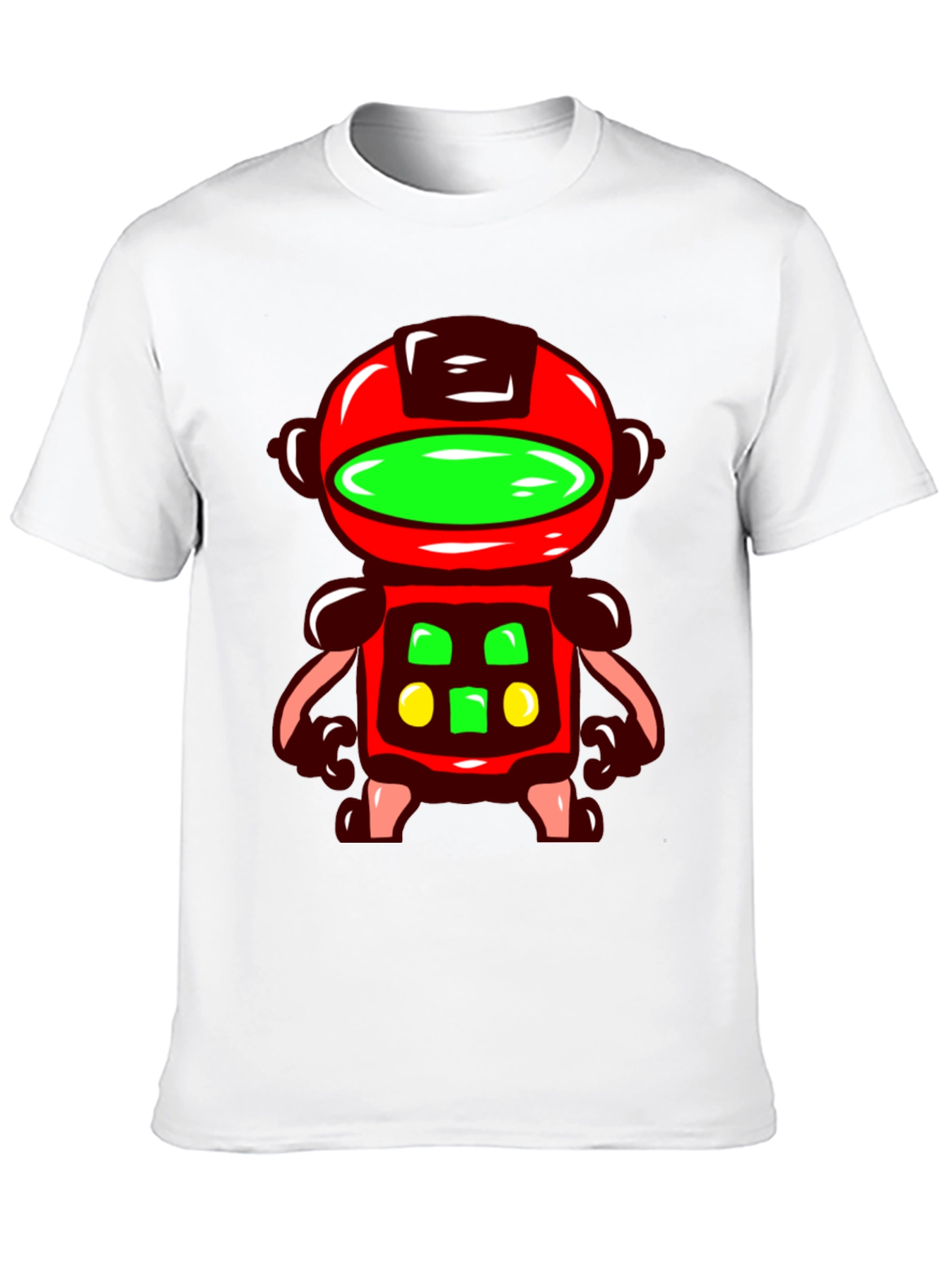 Robot Graphic T-Shirt - Bold and Fun Design