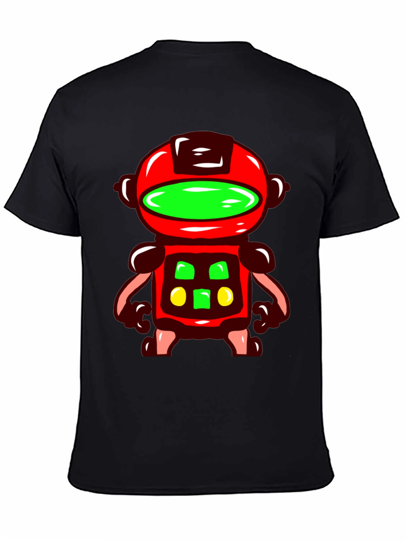 Robot Graphic T-Shirt - Bold and Fun Design