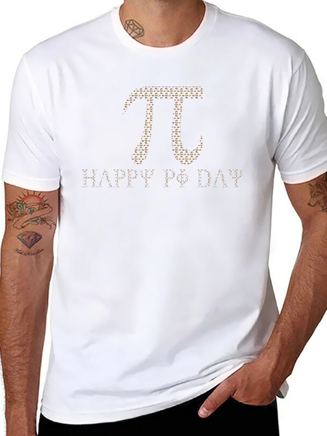 Happy Pi Day Black T-Shirt