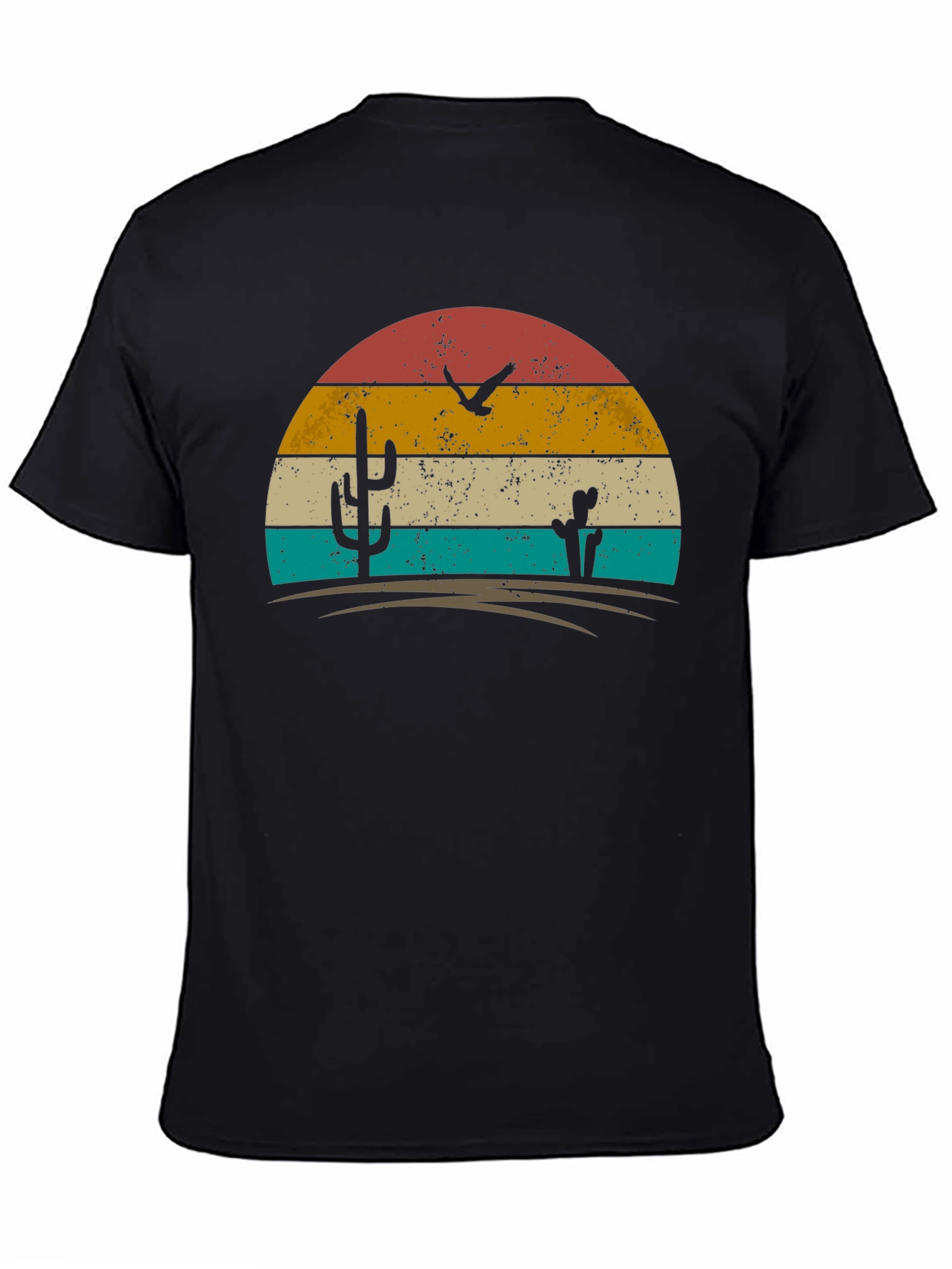 Retro Desert Sunset Graphic Tee