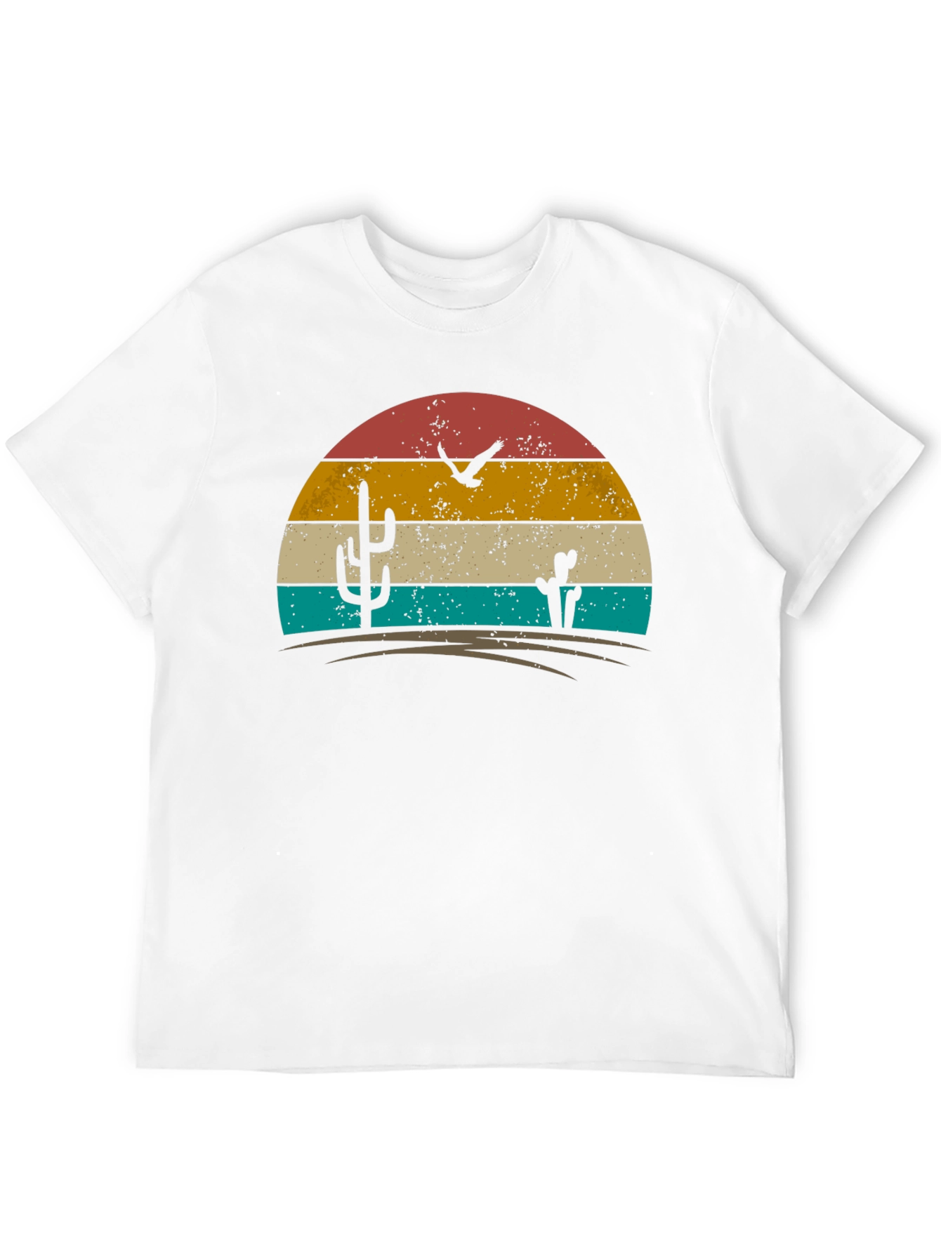 Retro Desert Sunset Graphic Tee