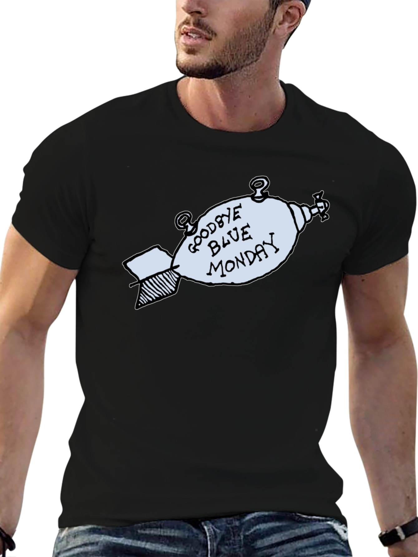Goodbye Blue Monday Bomb Graphic T-Shirt