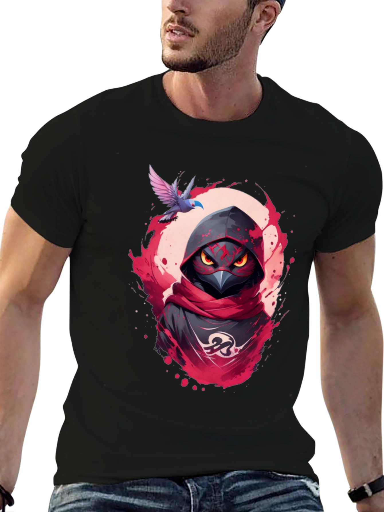 Raven Ninja Graphic Tee