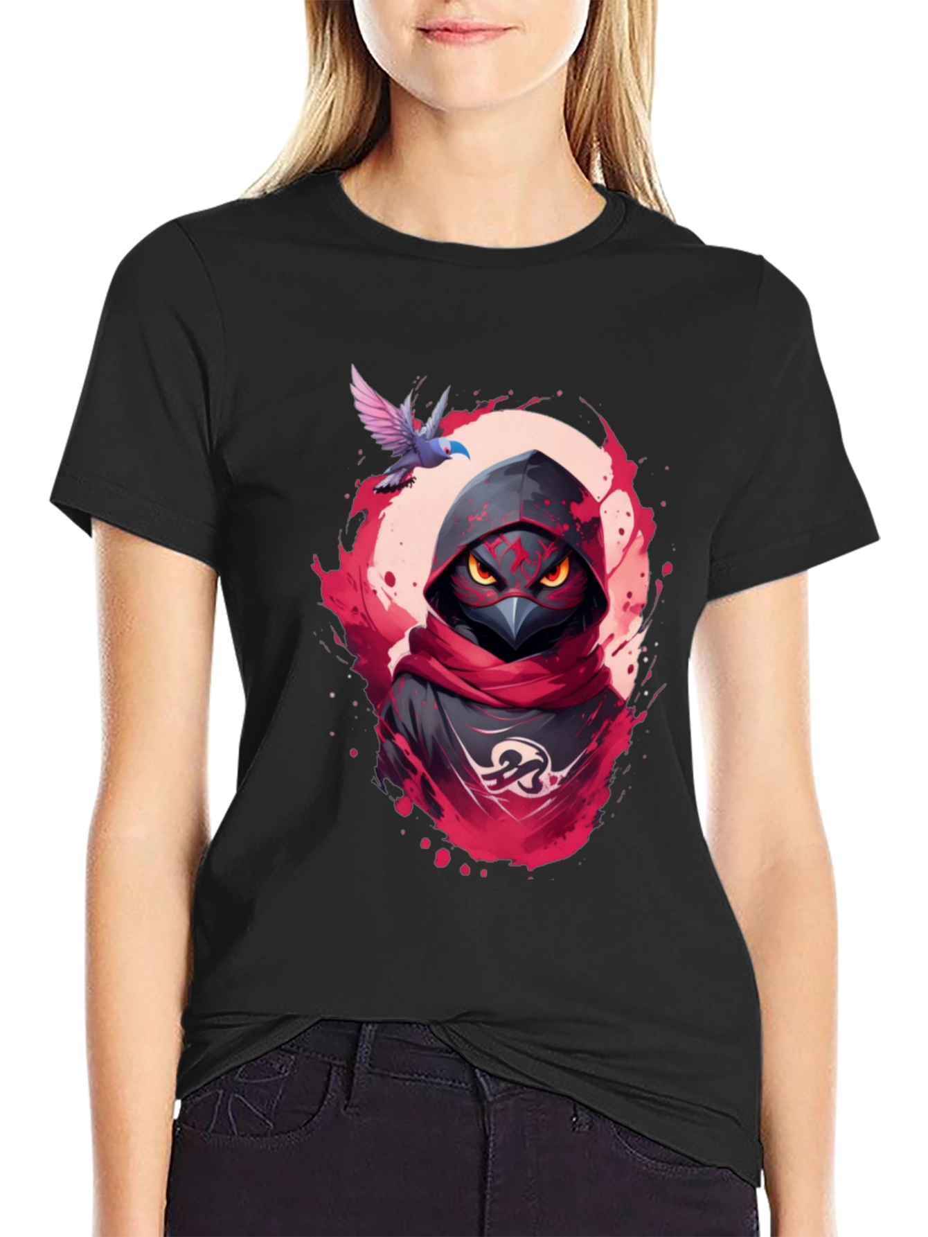 Raven Ninja Graphic Tee