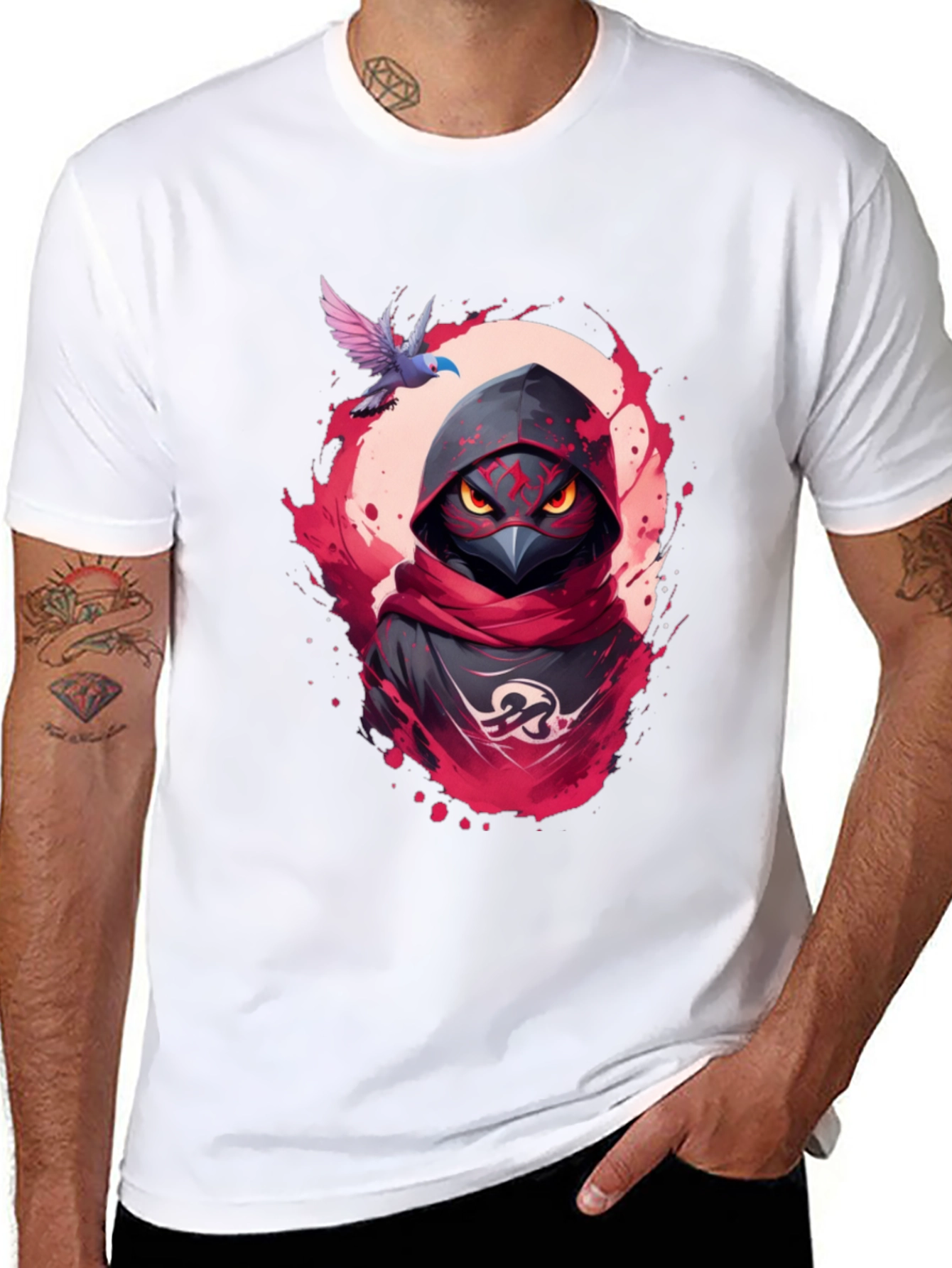Raven Ninja Graphic Tee