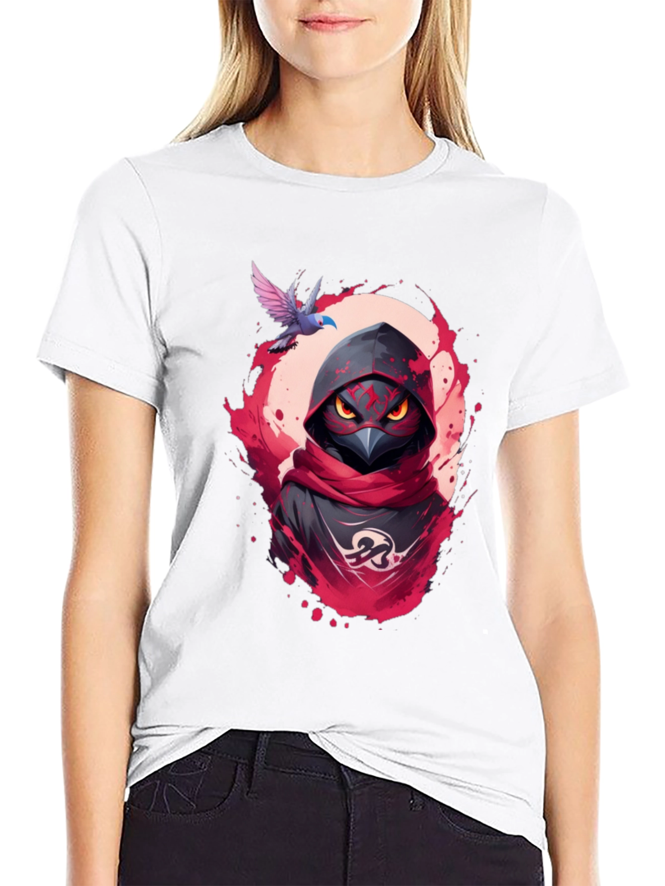 Raven Ninja Graphic Tee