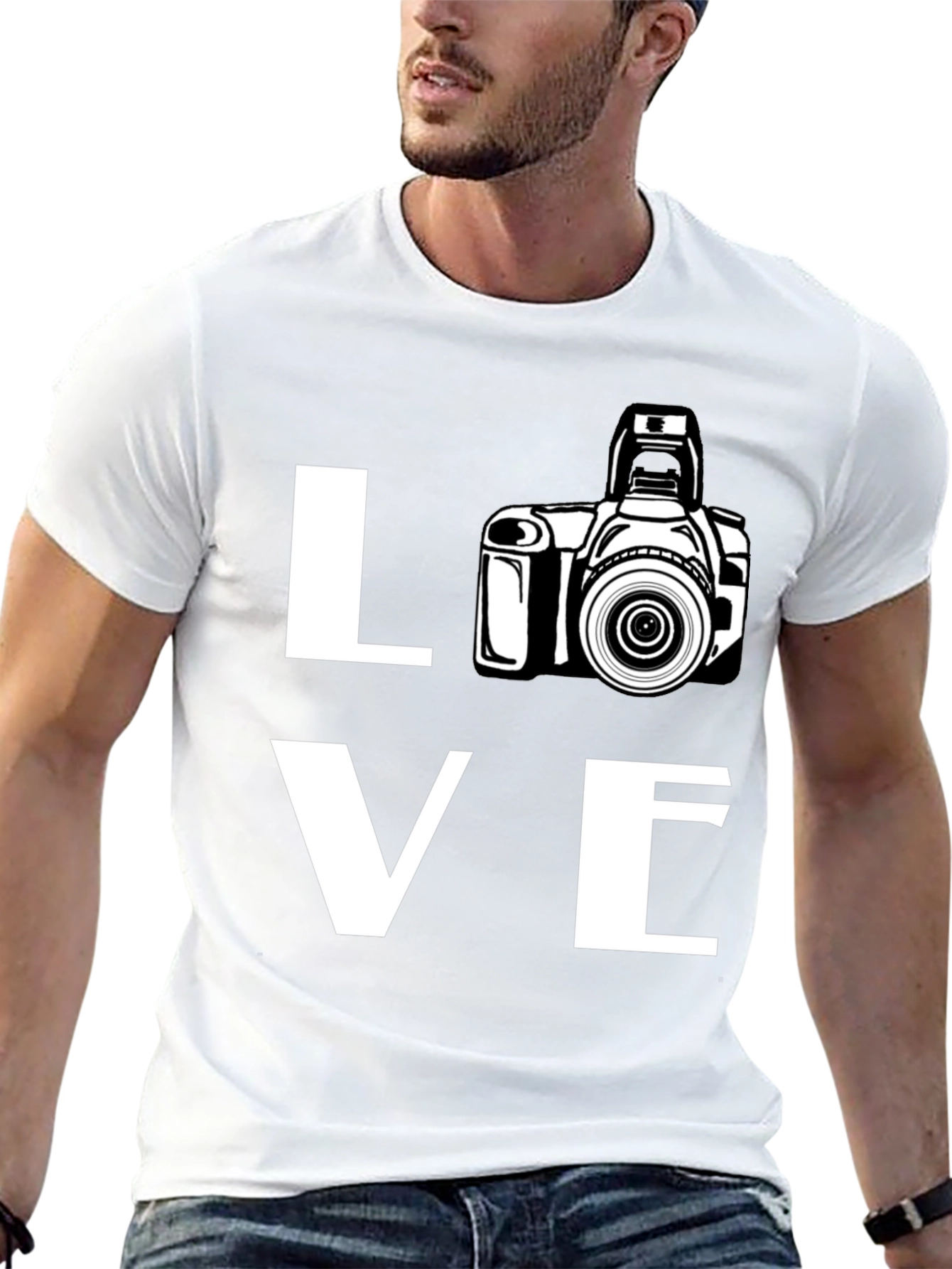 Love Photography T-Shirt - Unisex Black Tee