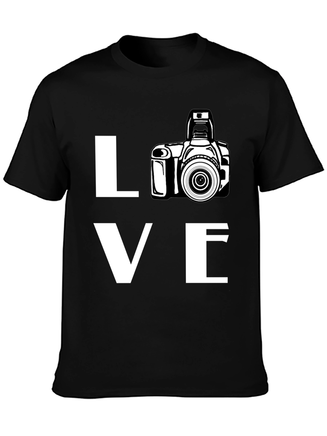 Love Photography T-Shirt - Unisex Black Tee